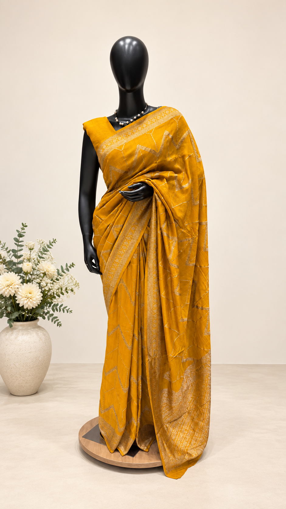 JUTE TUSSER SUV5847-MUSTARD