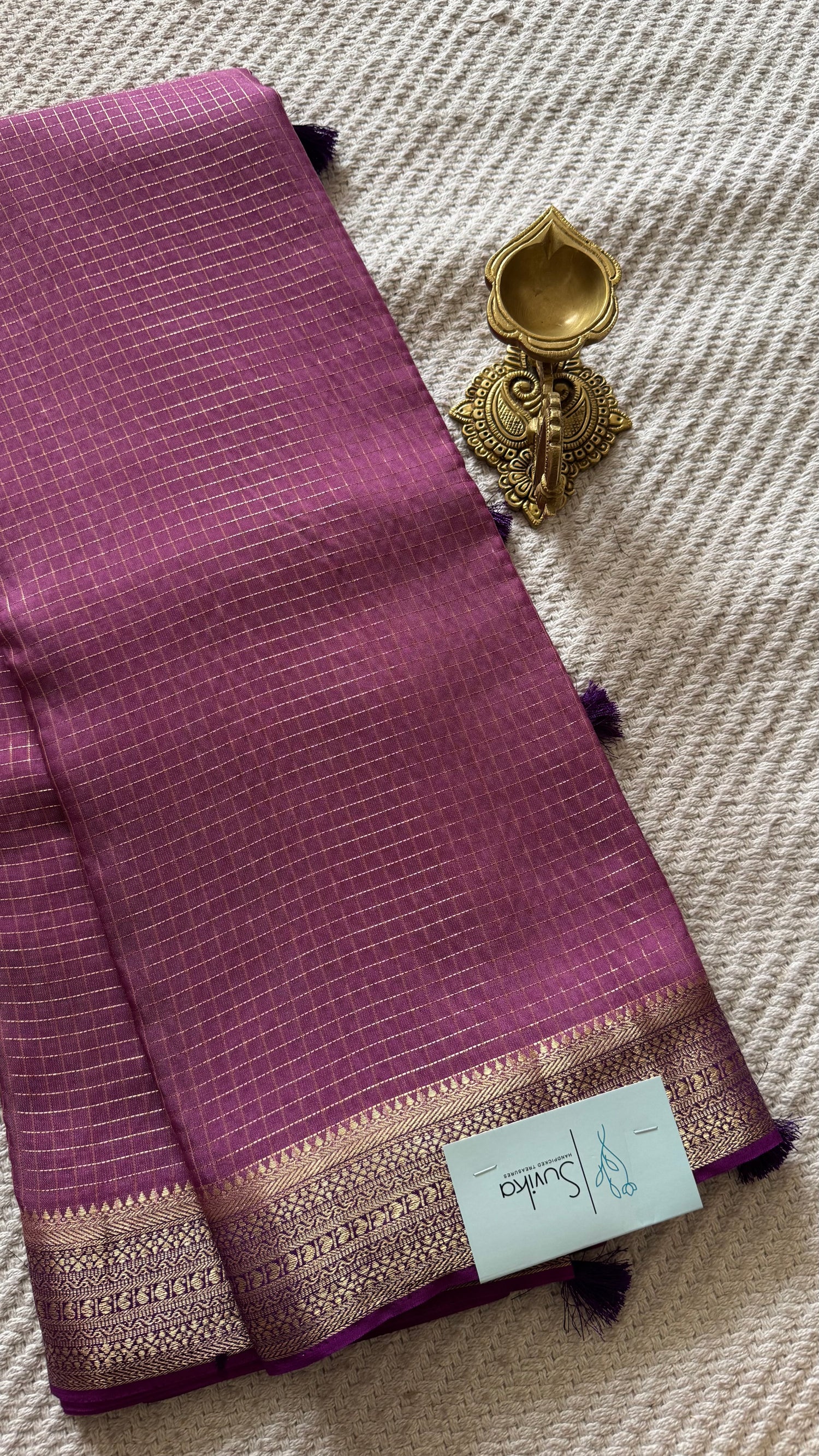 CREPE SILK SAREE SUV5477-ONIONPINK