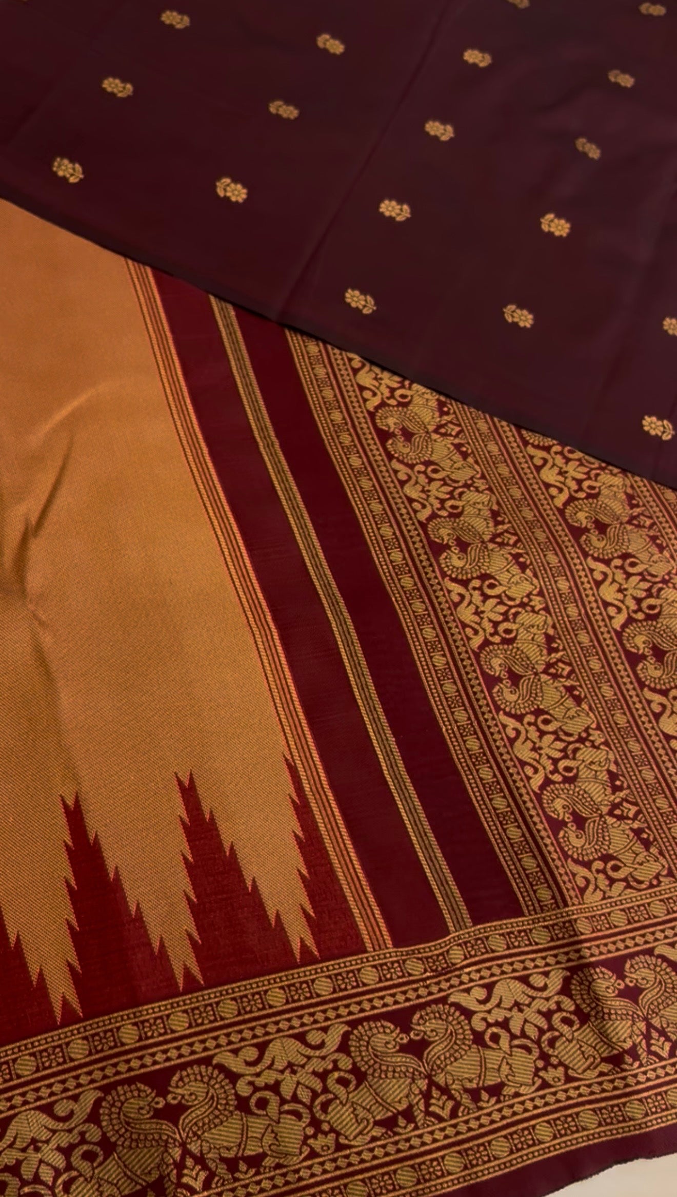 KANCHI TISSUE SOFT SILK SUV5620-WINE