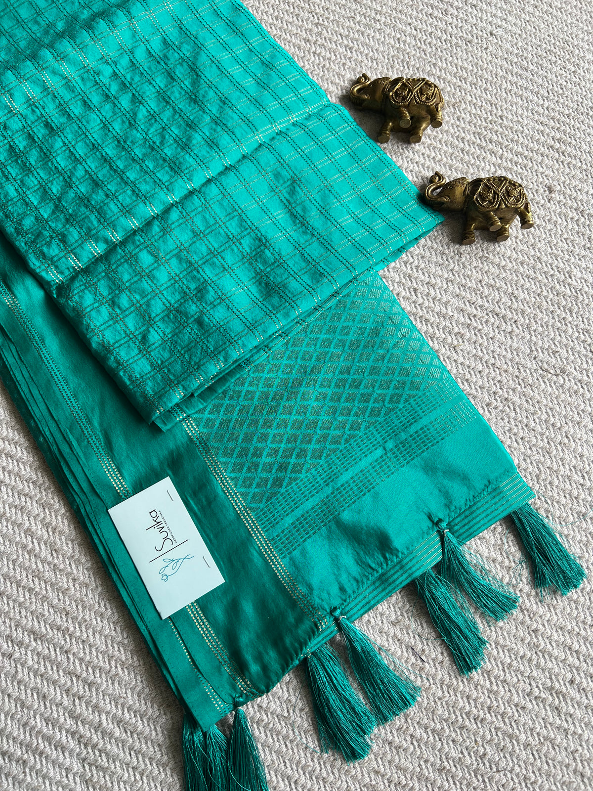 TUSSER SILK SUV5483-RAMABLUE