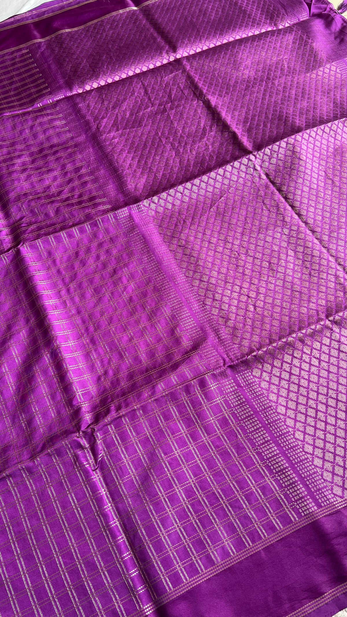 TUSSER SILK SUV5483-LAVENDER