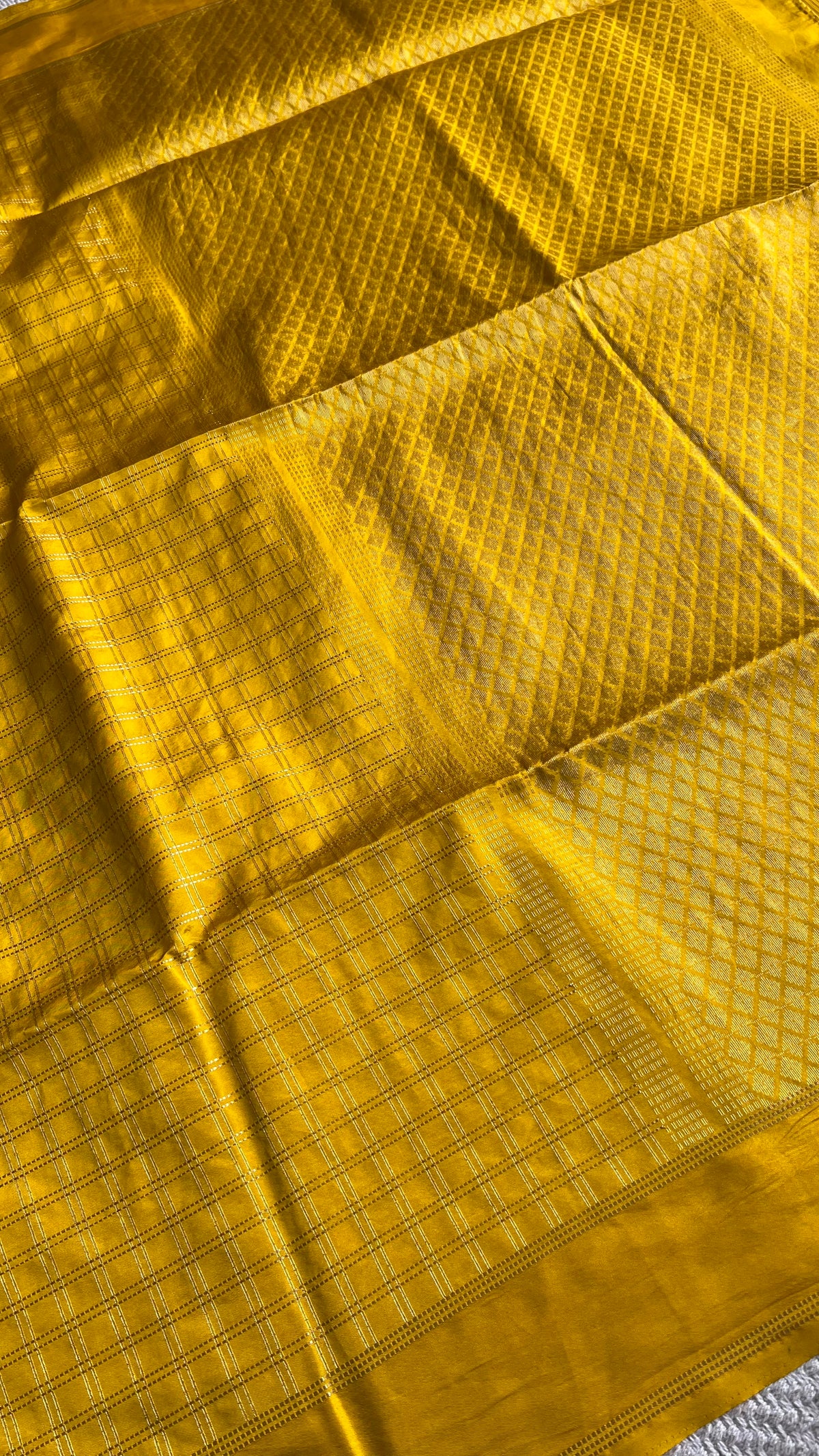 TUSSER SILK SUV5483-YELLOW