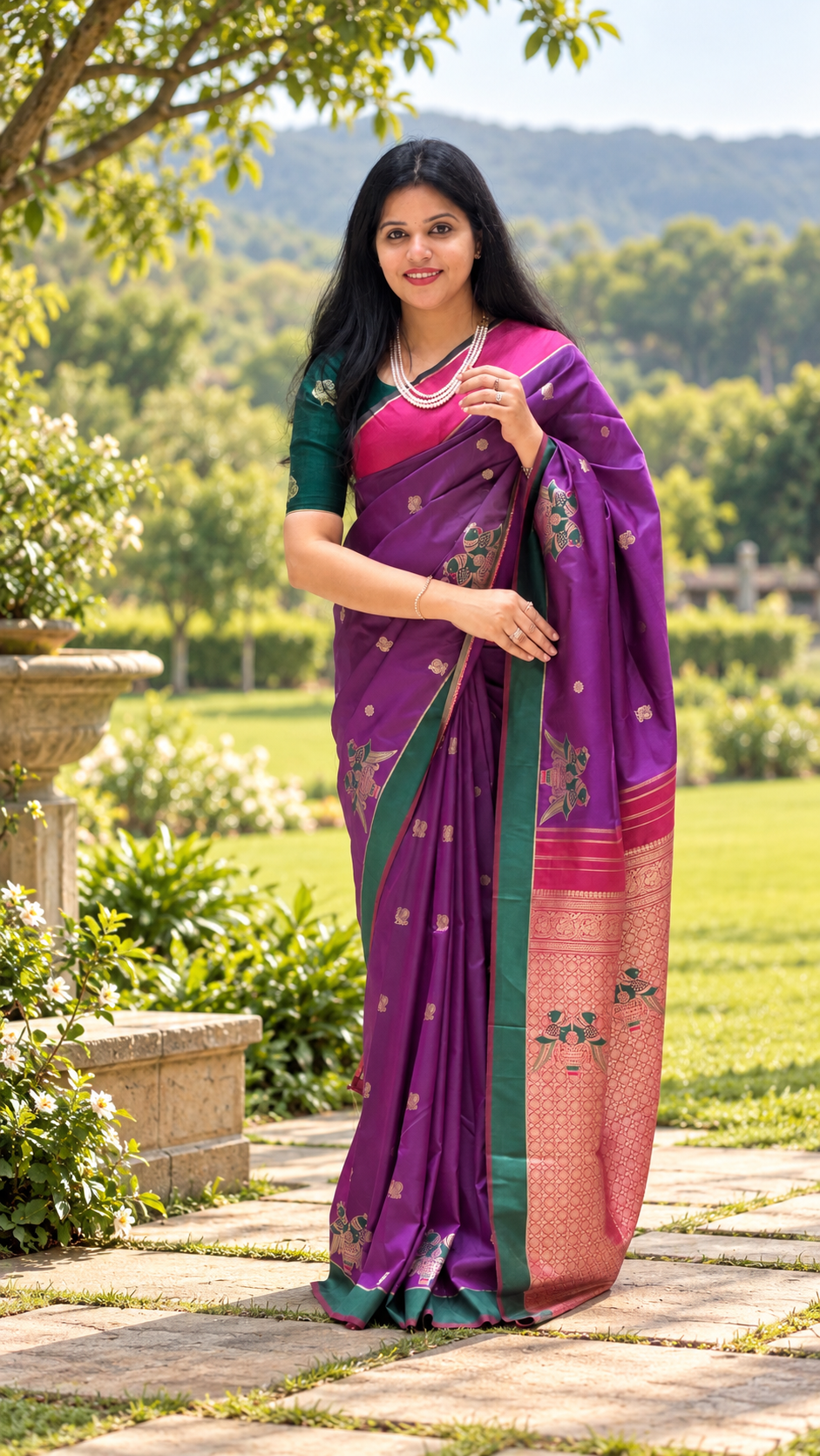 SUV5831 - PURPLE SOFT SILK