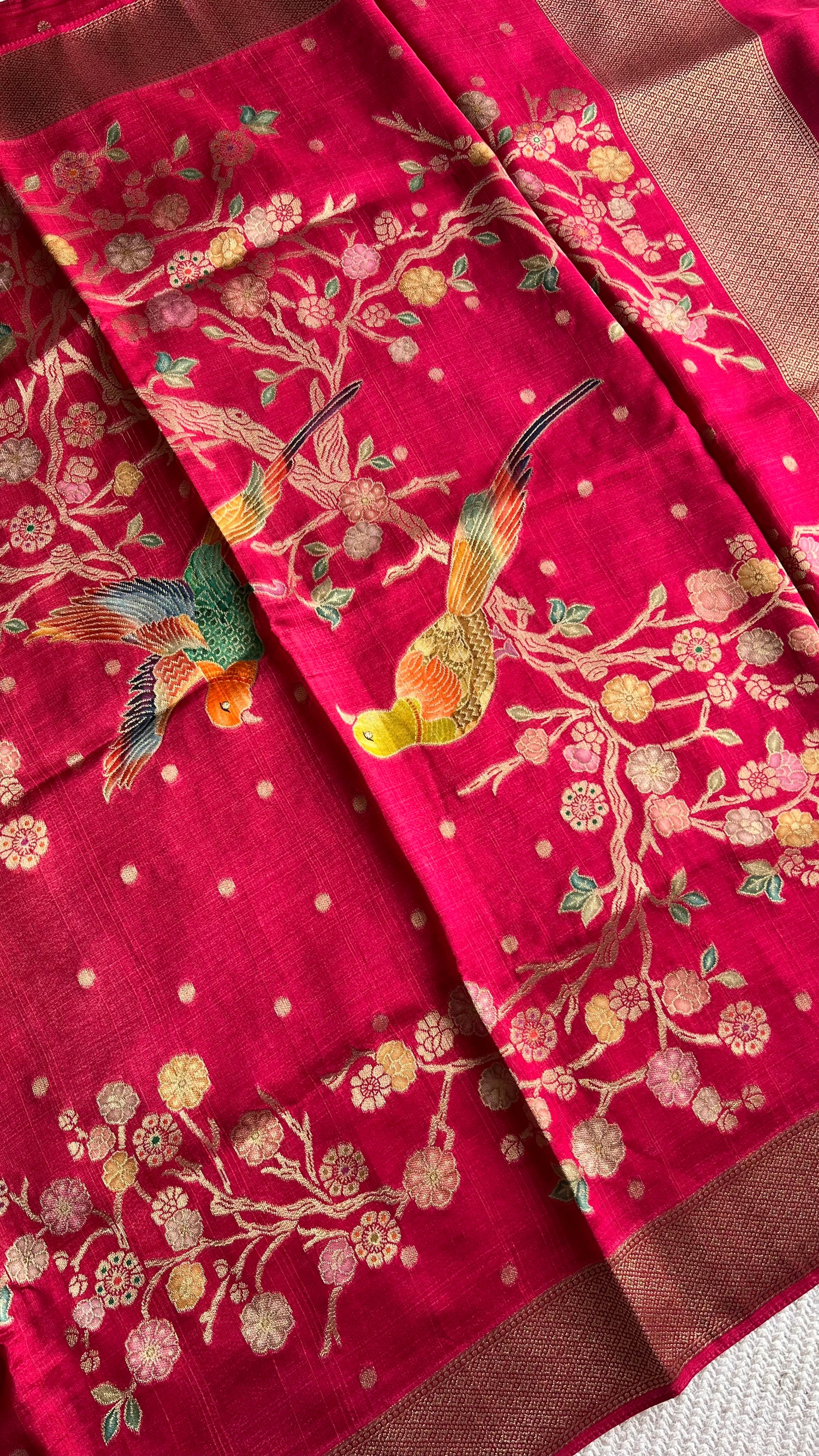 CRAPE SILK SUV5720-PINK