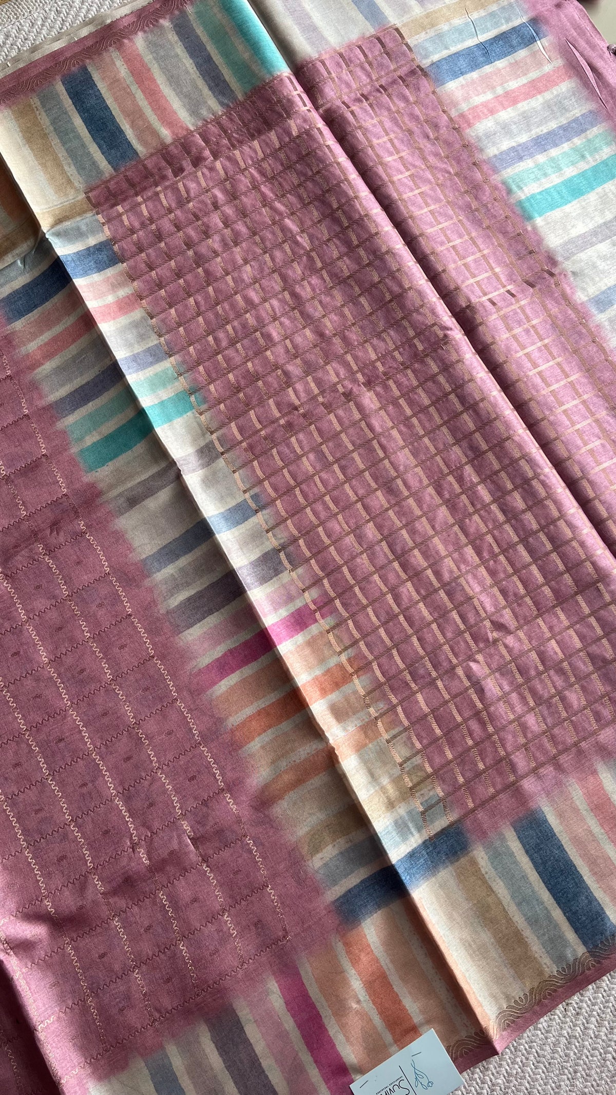 TUSSER SILK SUV5326-PINK