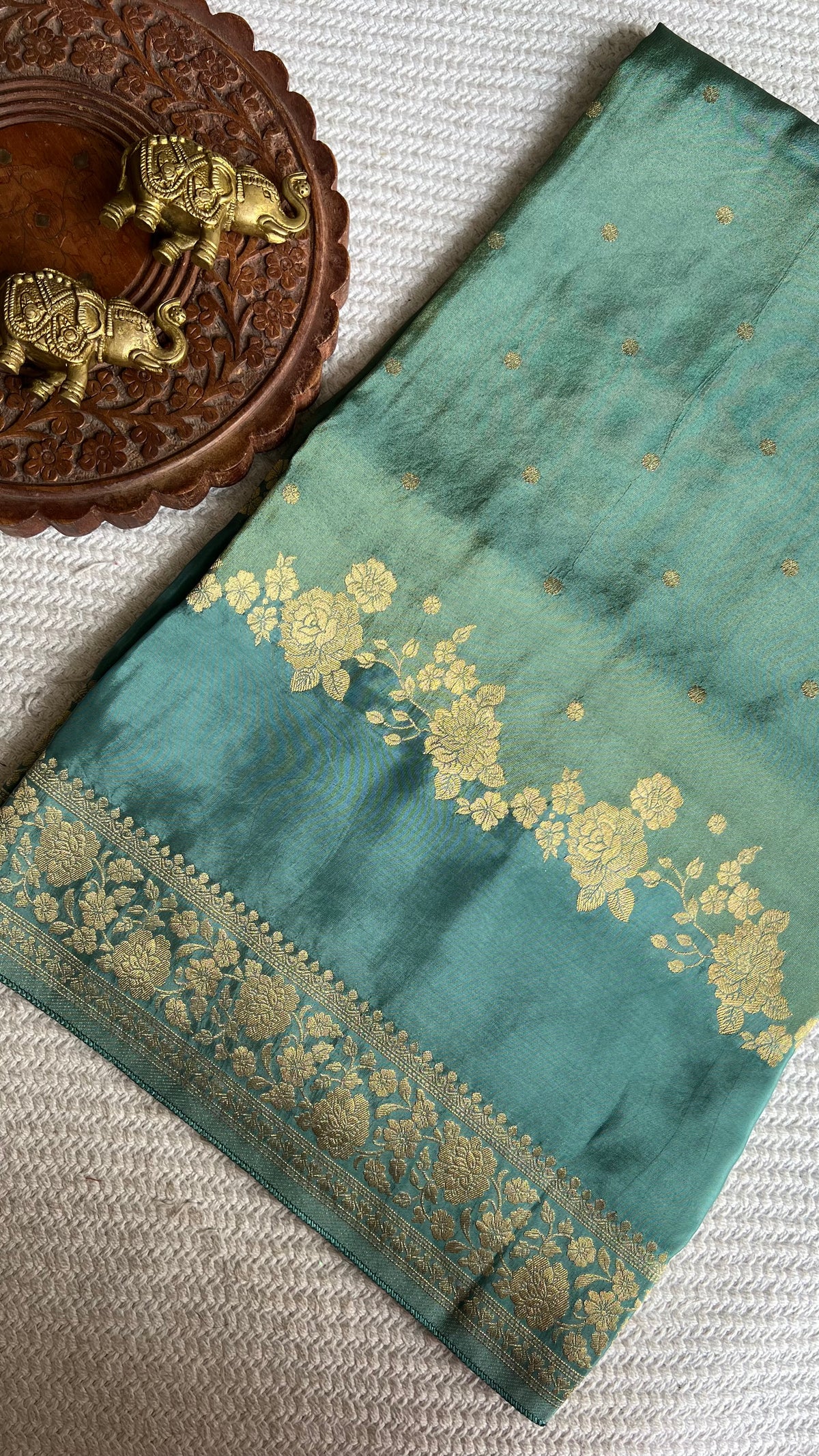 VISCOSE CREPE SUV5388-SEABLUE
