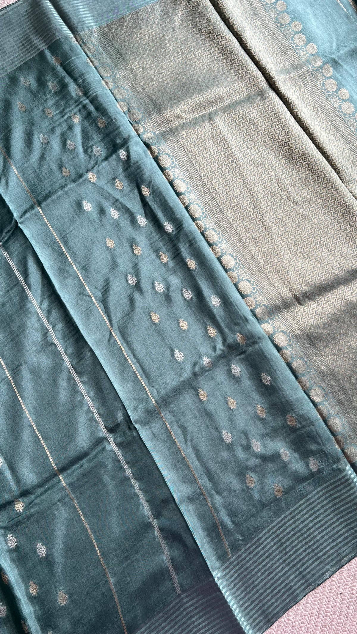 SEMI SILK SUV5802-SEABLUE