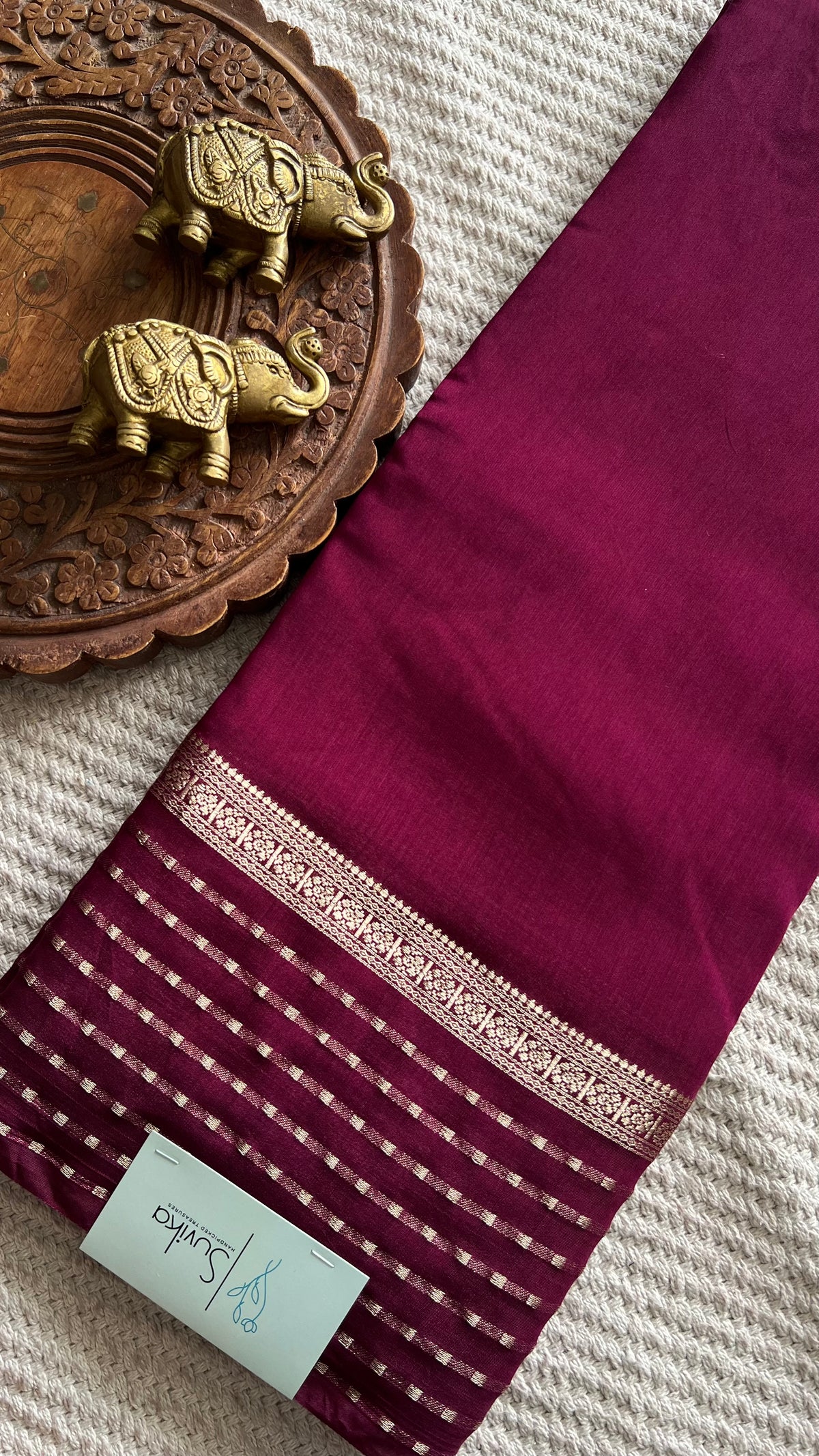 MUNGA COTTON SUV5843-WINE
