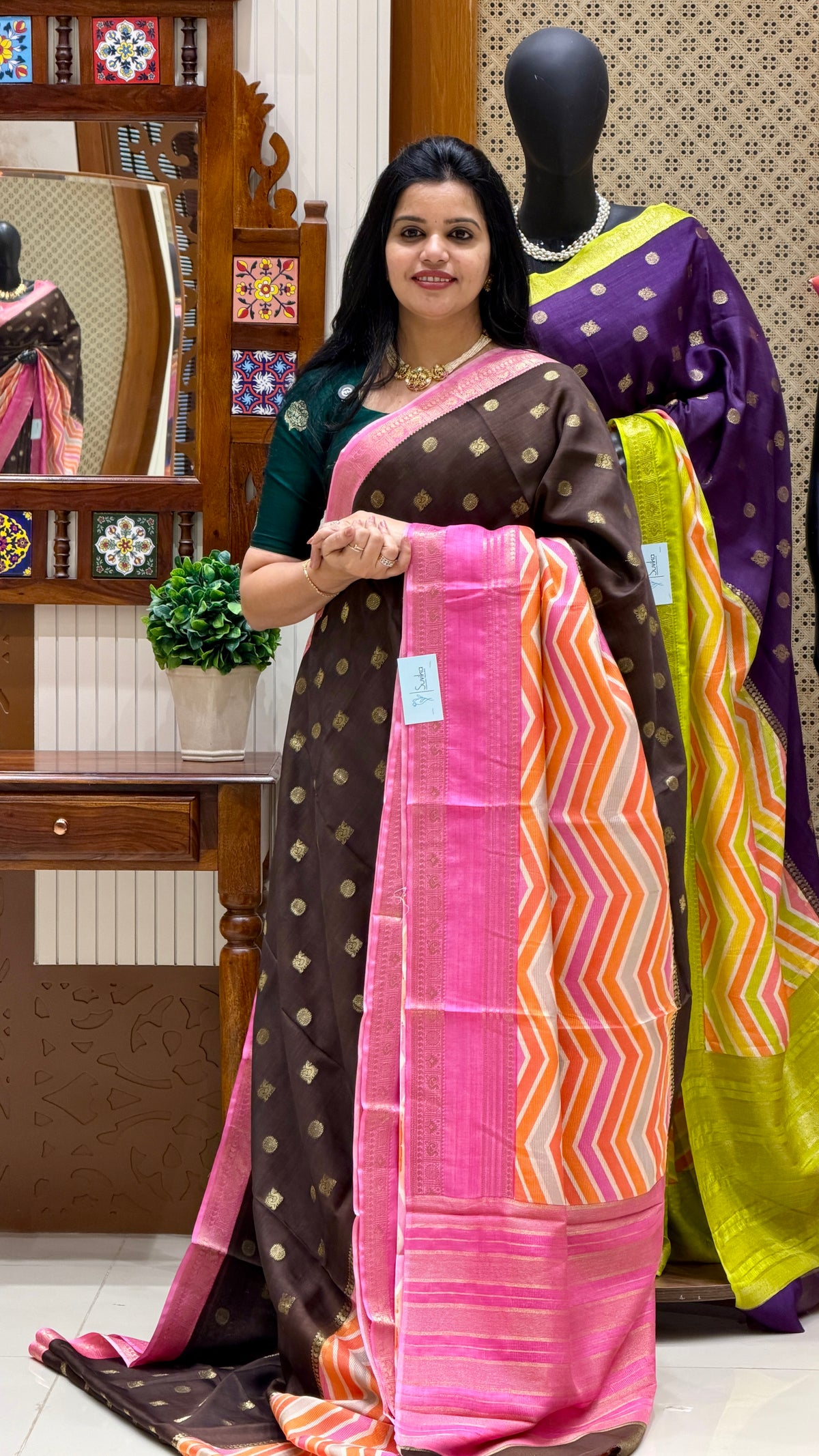 CRAPE SILK SUV5710-ONIONPINK