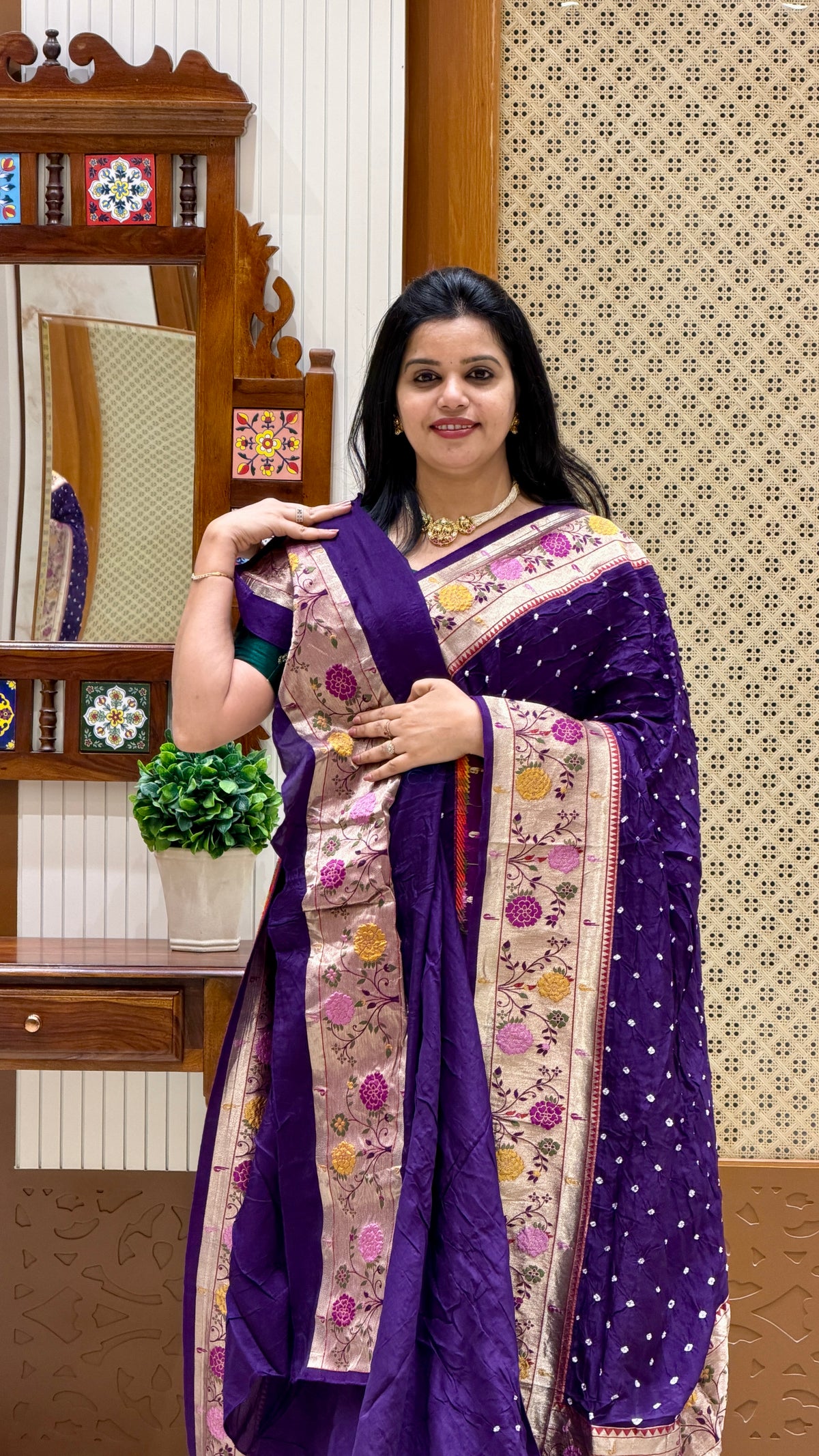 VISCOSE CRAPE SUV5709-PURPLE