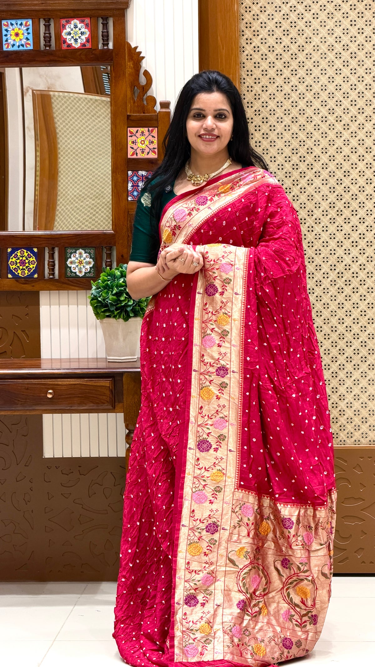 VISCOSE CRAPE SUV5709-PINK