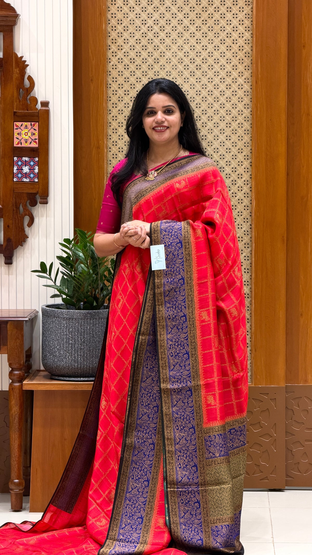 BANARASI DUPION SILK SUV5722-PINK