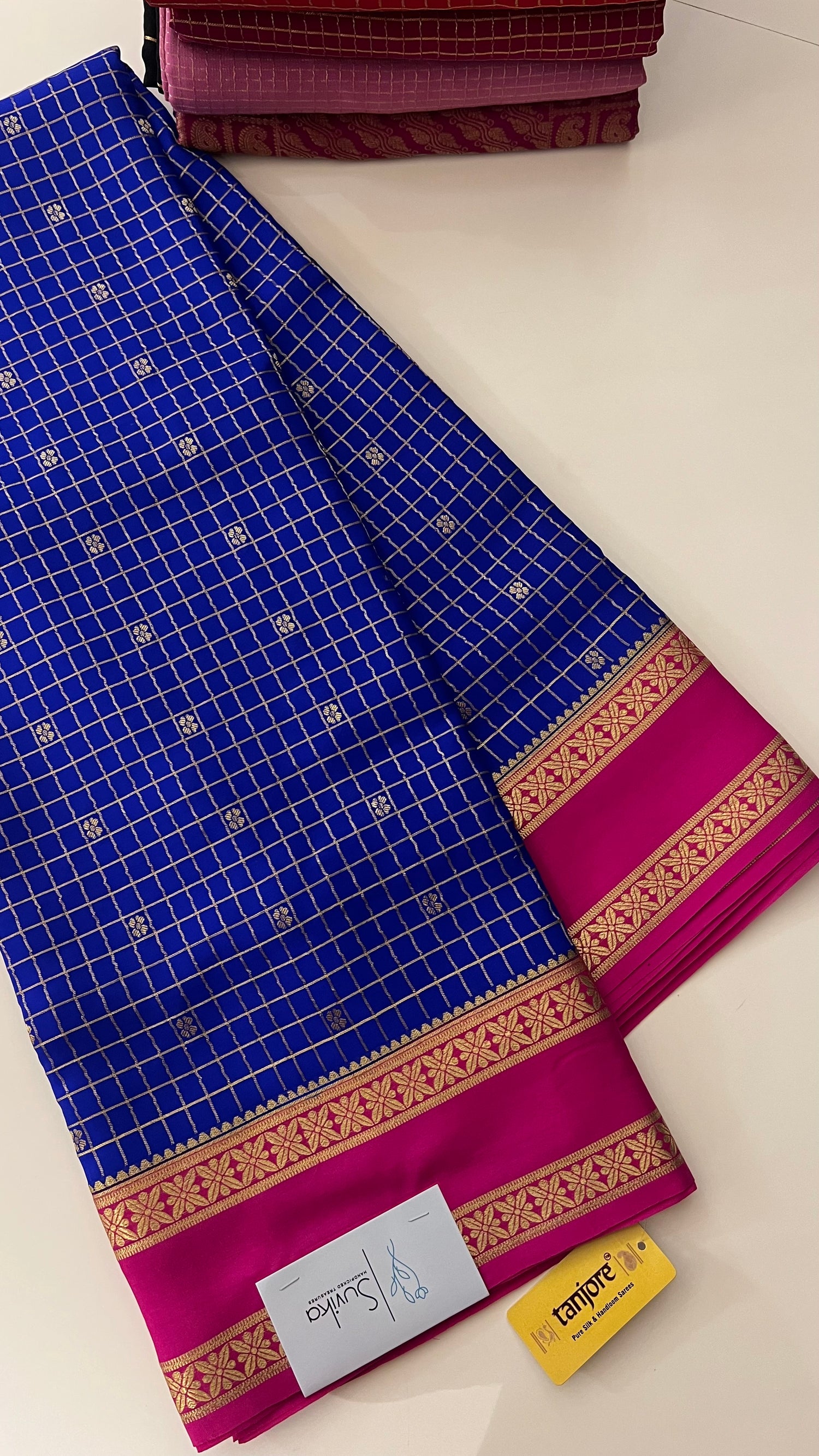 PSUV178 ROYAL BLUE WITH PINK