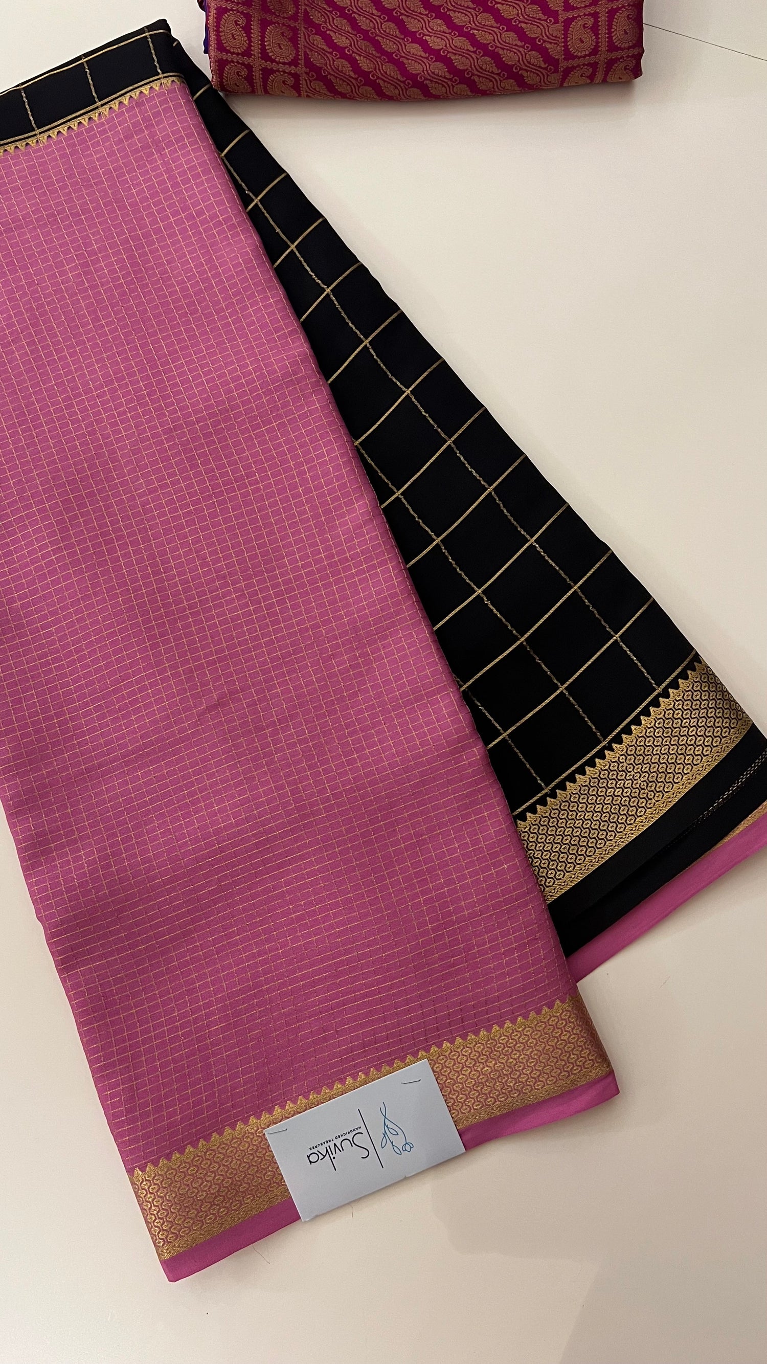 PSUV185-PINK WITH BLACK