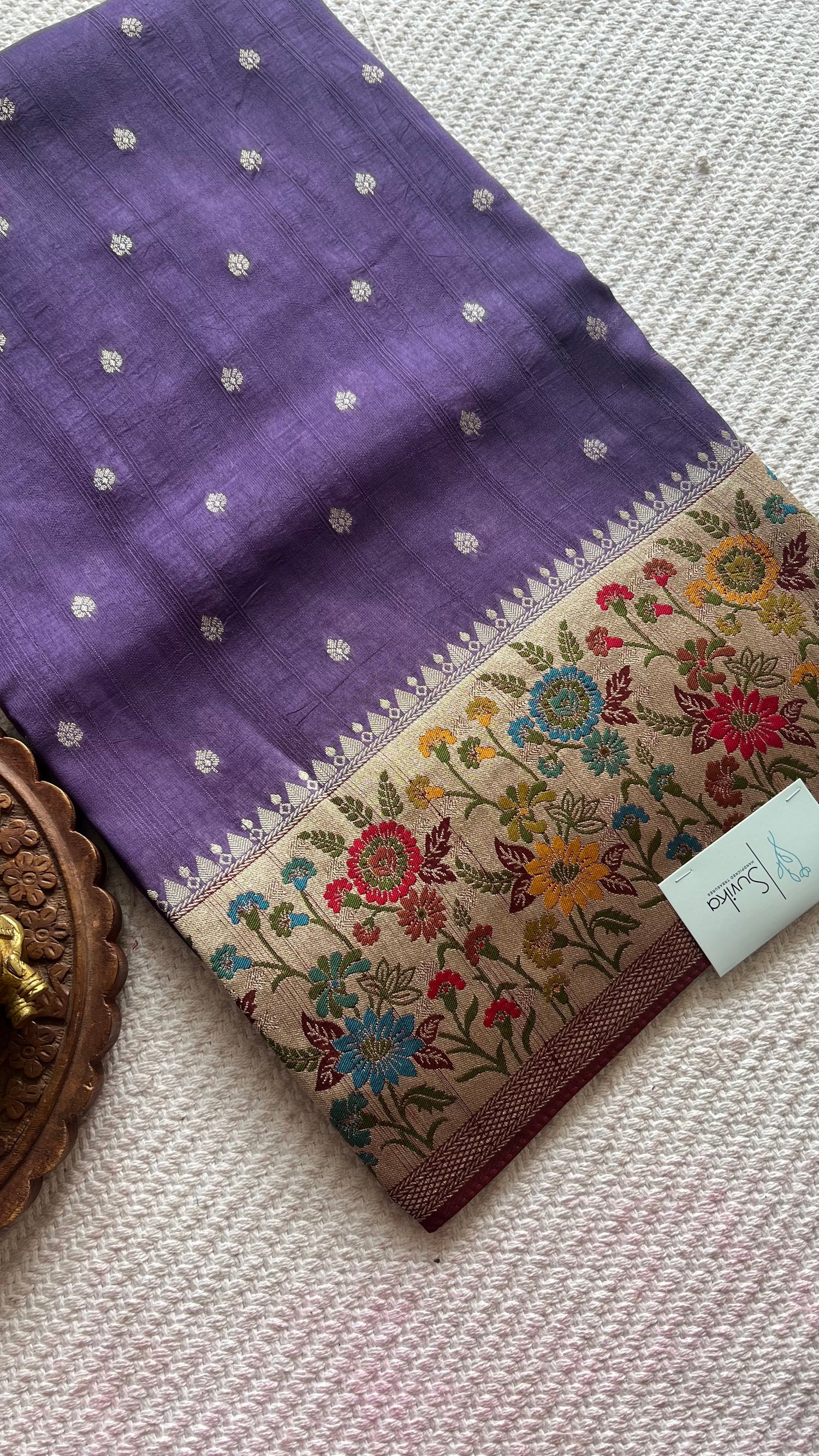 SUV3822-LAVENDER WITH WINE