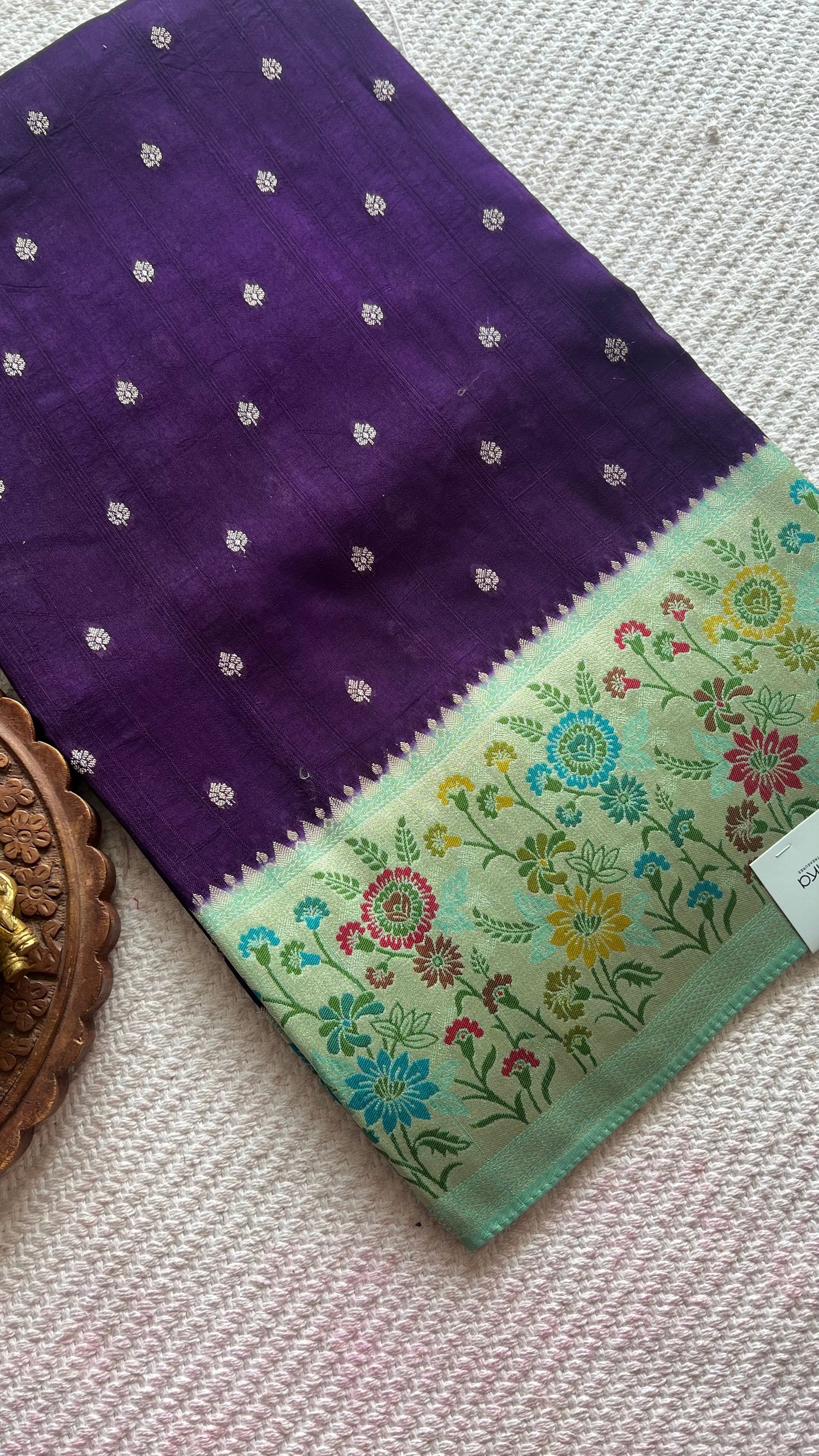 SUV3822-PURPLE WITH SEAGREEN