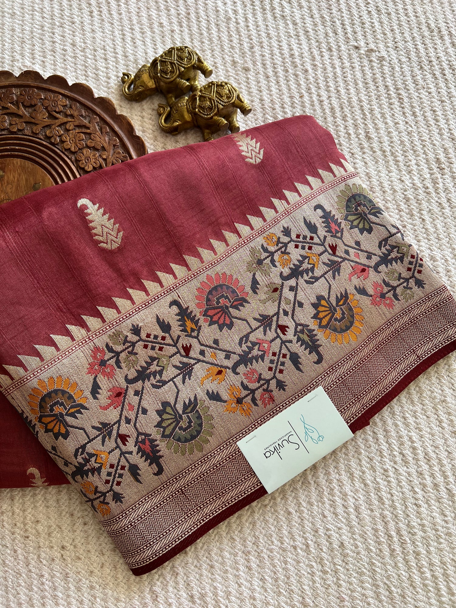 SUV3823-ONIONPINK WITH BROWN