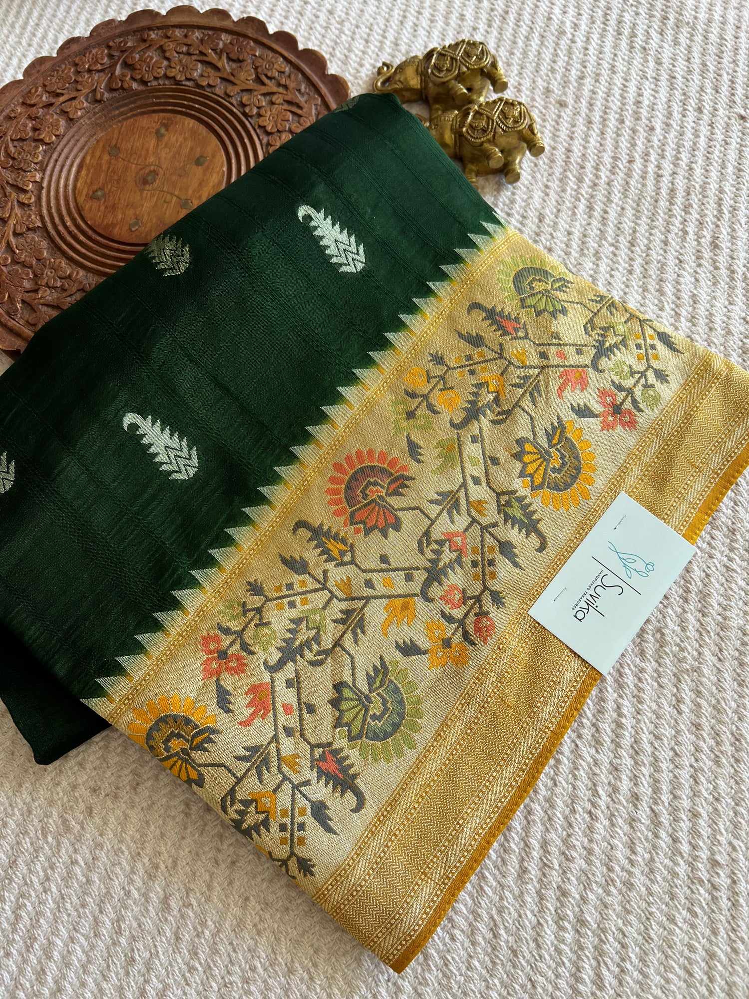 SUV3823-BOTTLEGREEN WITH YELLOW