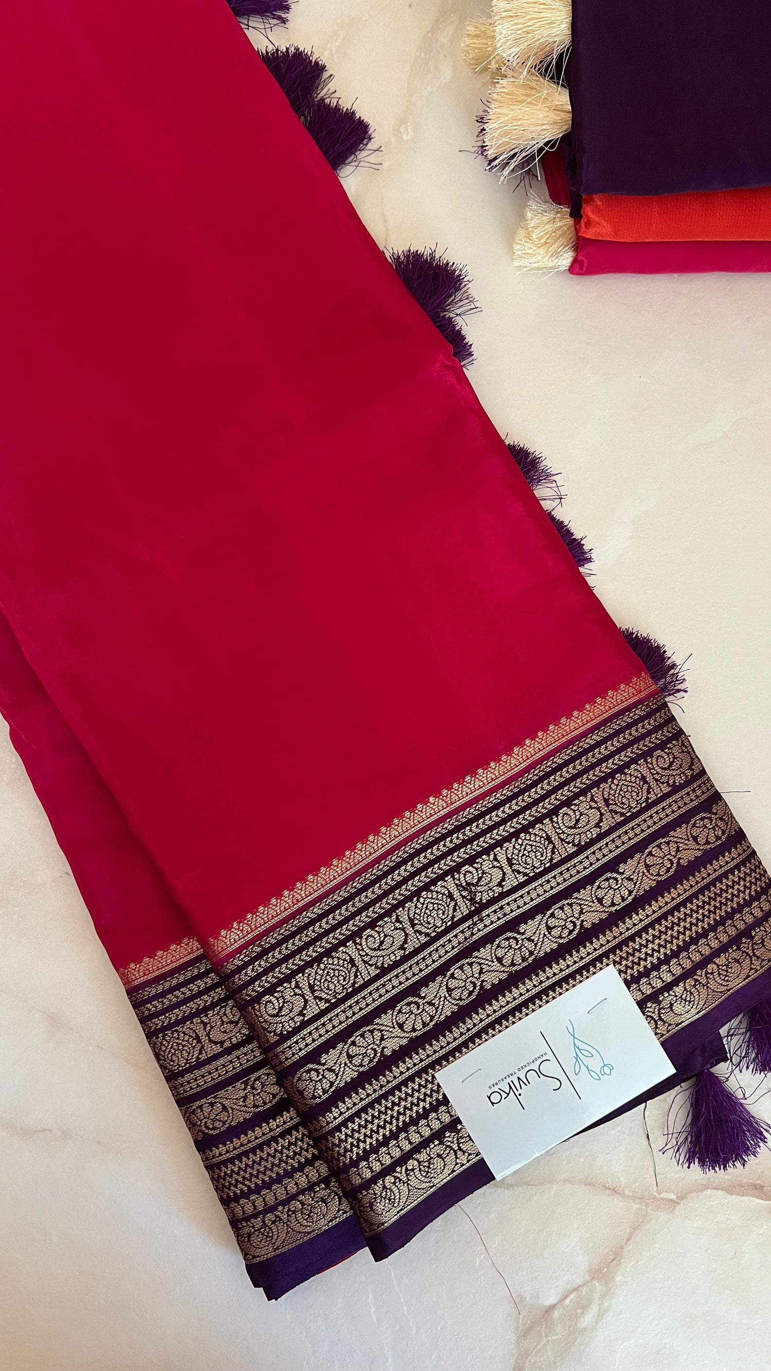 SUV3780- PINK WITH PURPLE