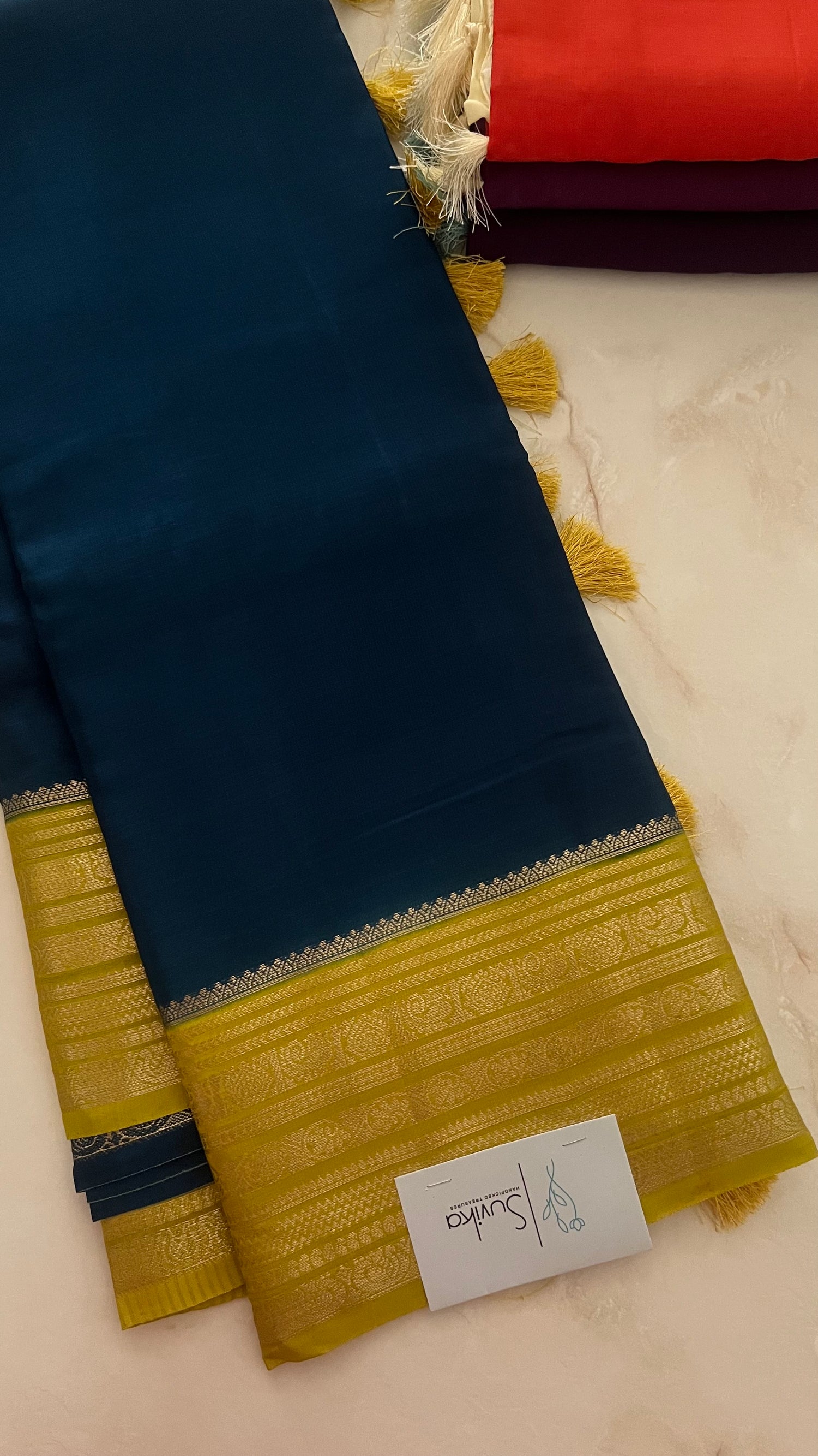 SUV3780- SAPPHIREBLUE WITH MINTGREEN