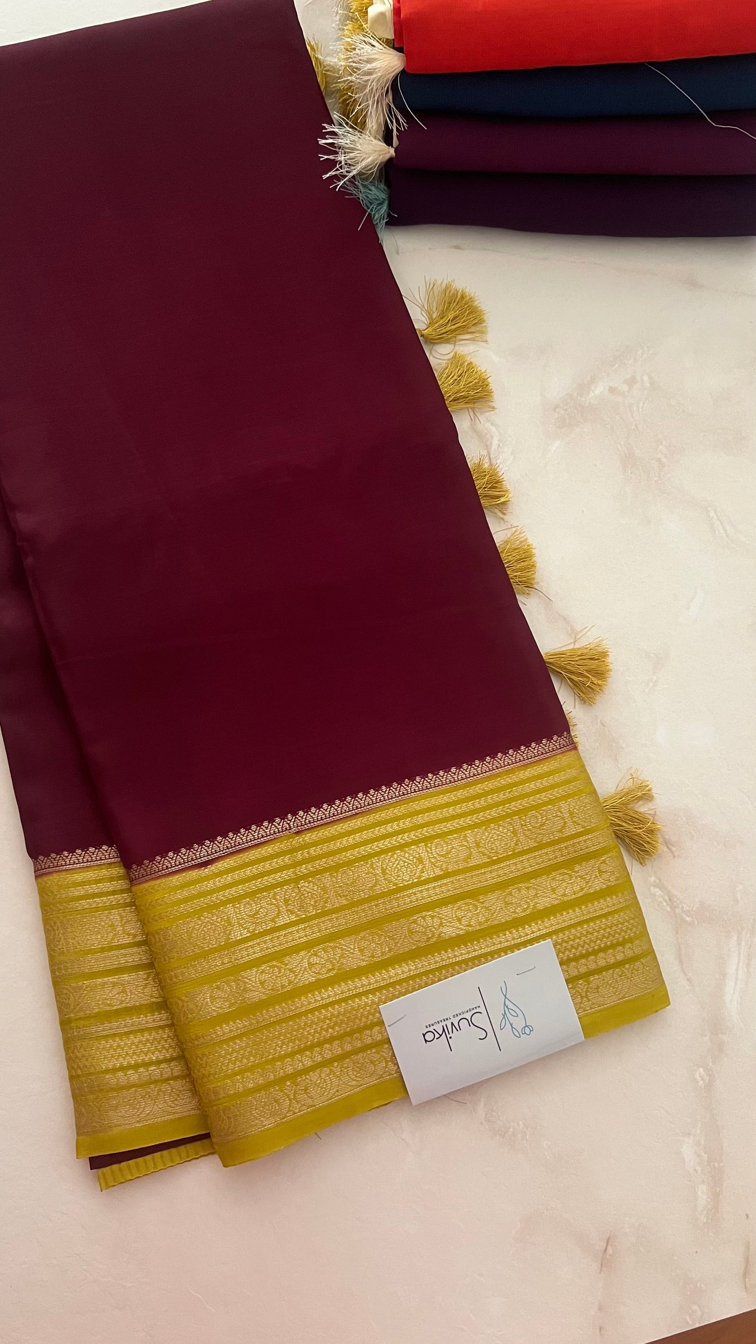 SUV3780- WINE WITH MINTGREEN