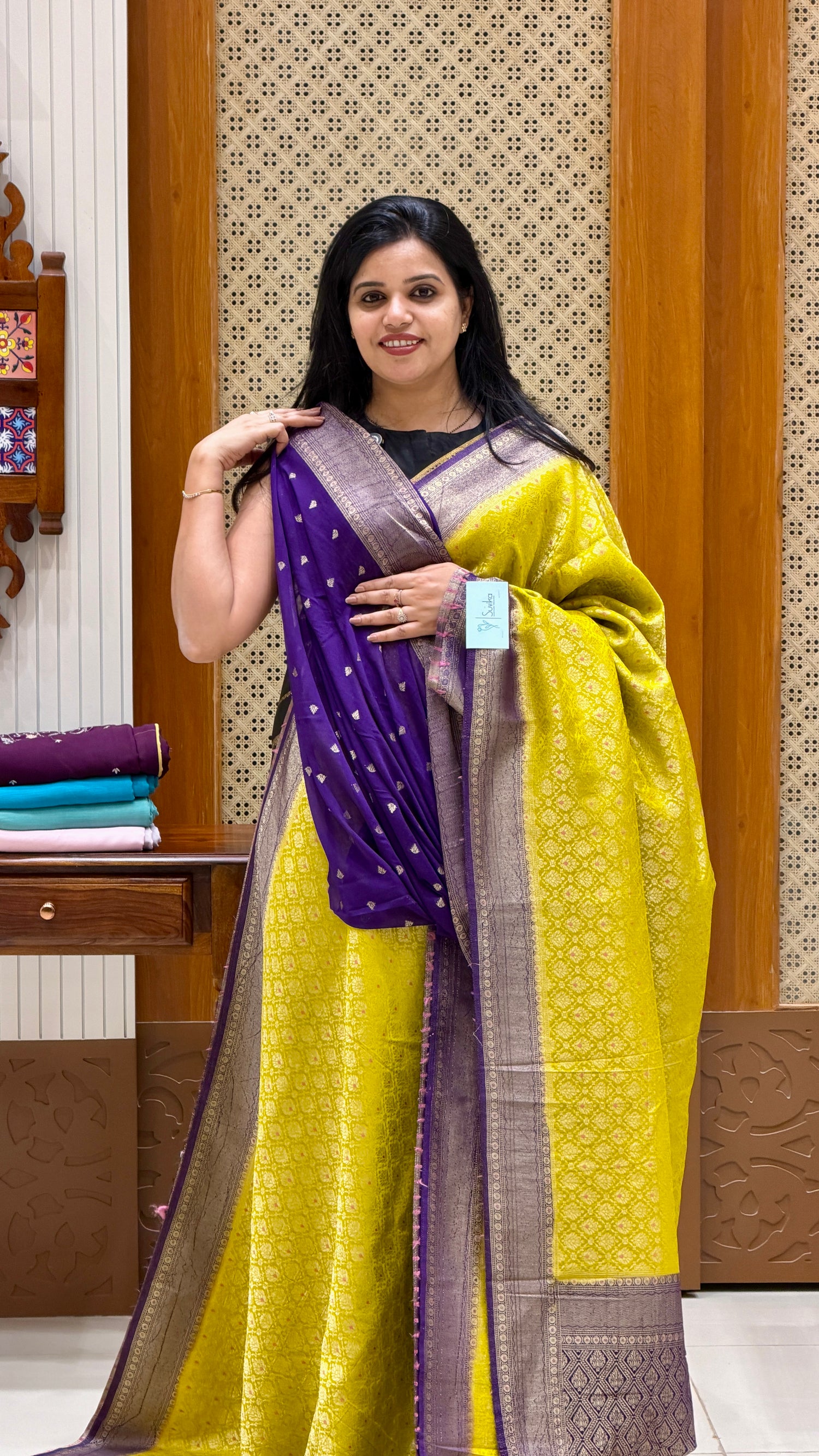 SUV4741-YELLOW WITH PURPLE