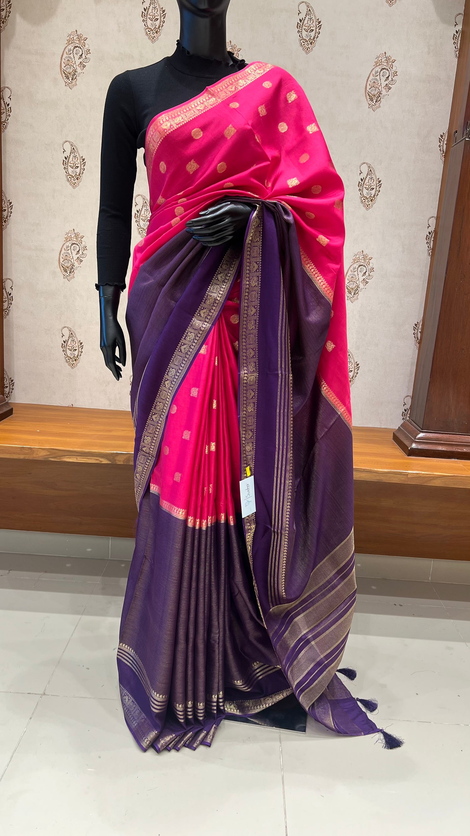 SUV3621-PINK WITH PURPLE