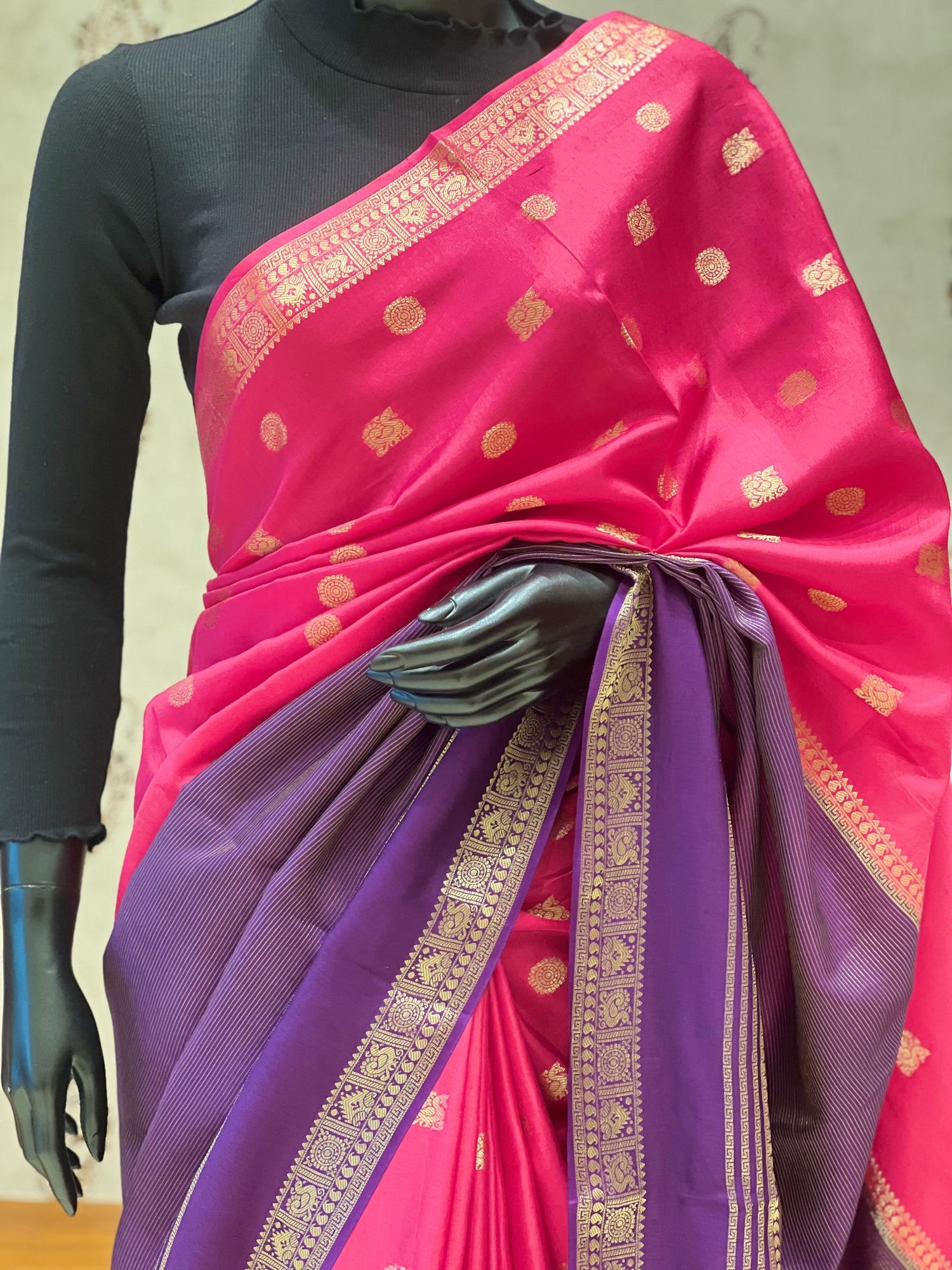 SUV3621-PINK WITH PURPLE