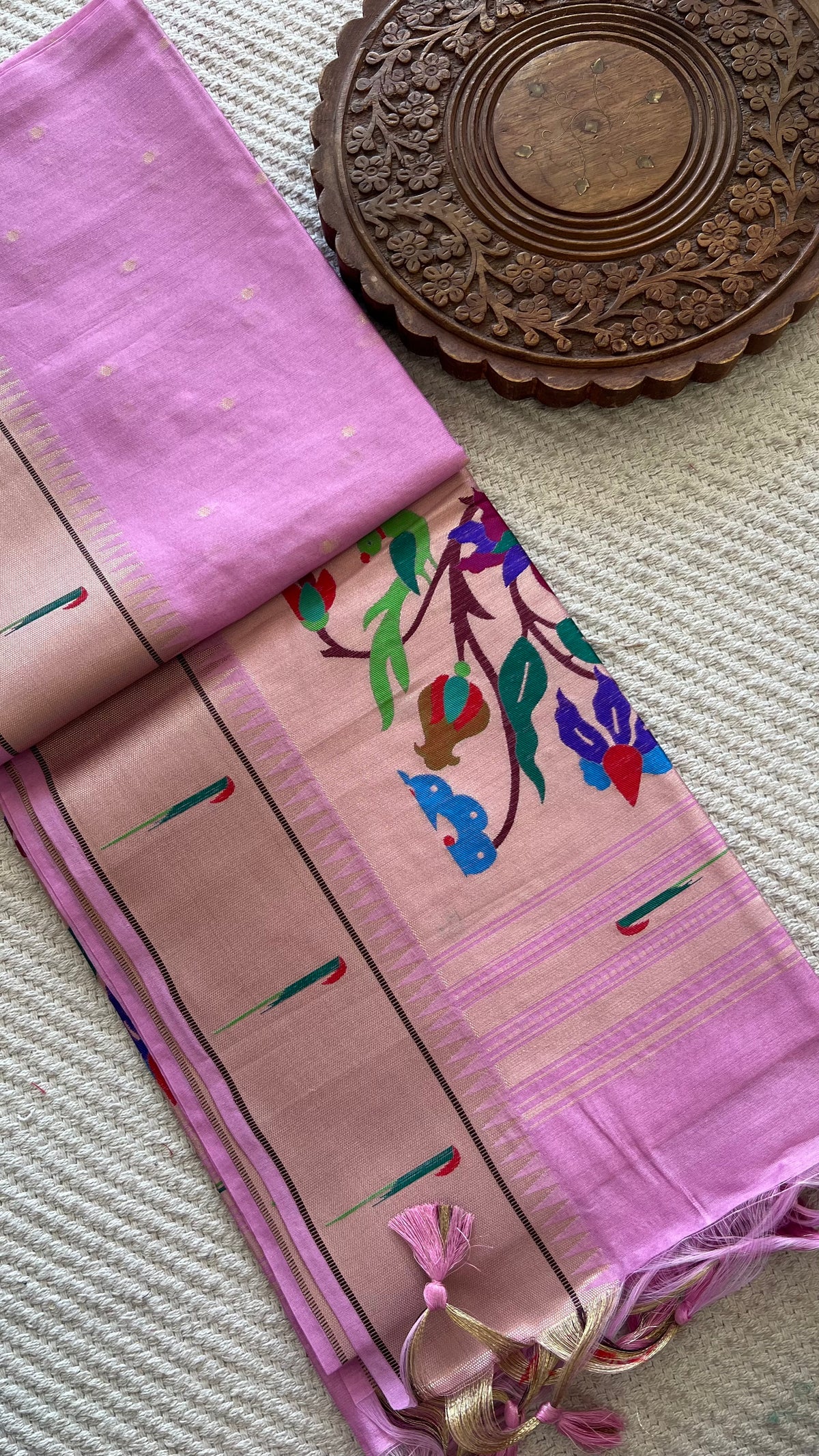 TUSSER SILK SUV1847-ONIONPINK