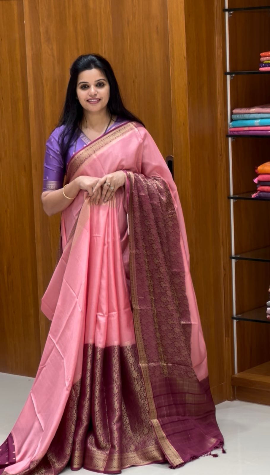 SUV3625-PINK WITH WINE