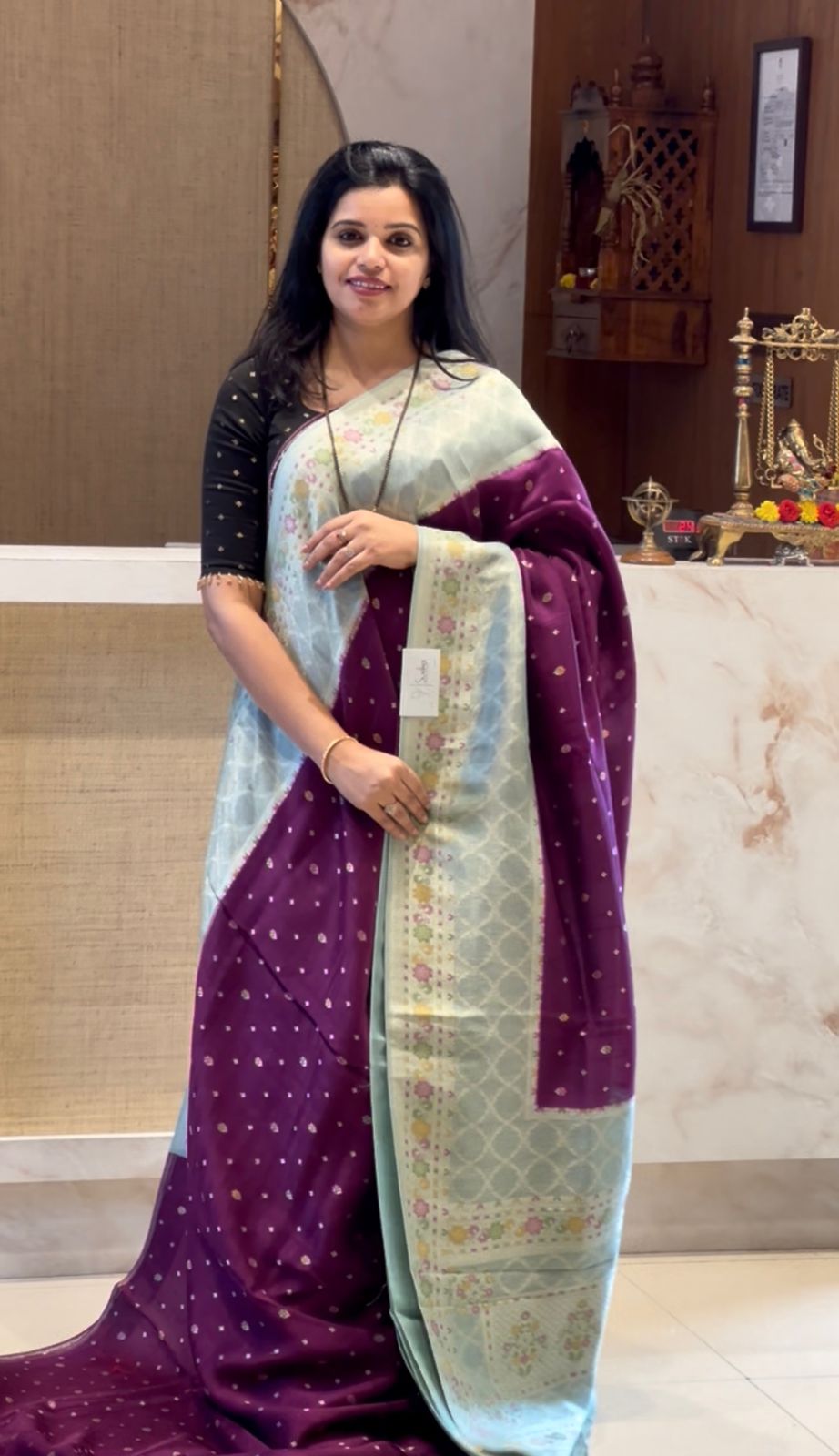 SUV3657-PURPLE WITH SEAGREEN