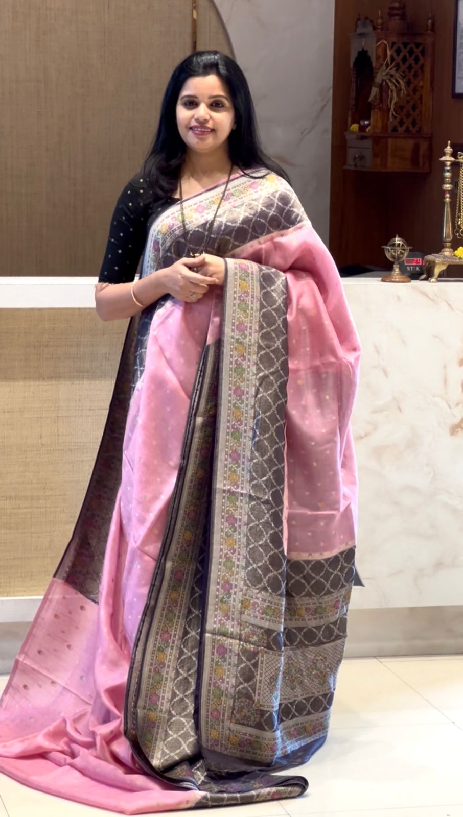 SUV3657-BABYPINK WITH PURPLE