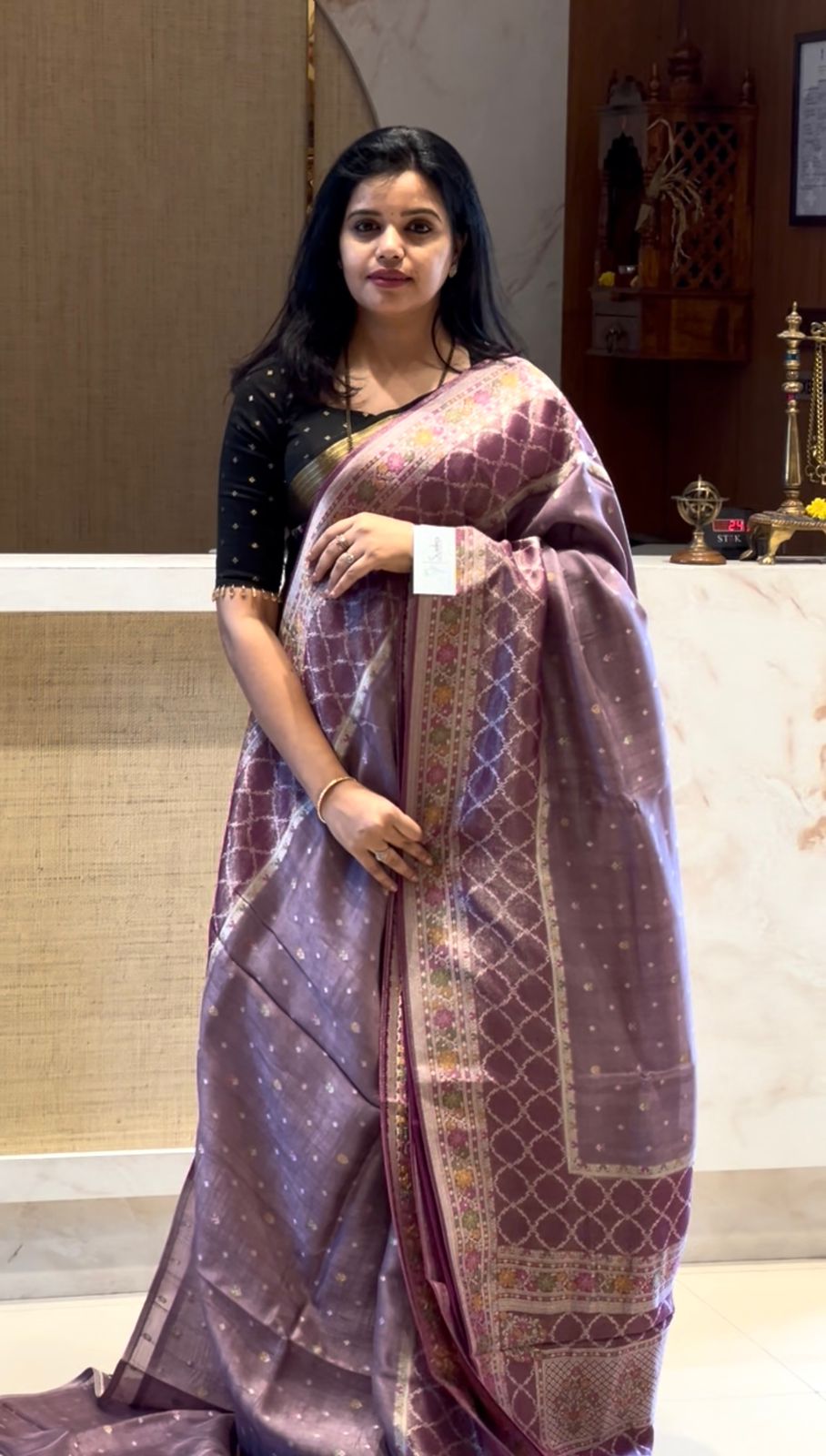 SUV3657- LAVENDER WITH MAGENTA