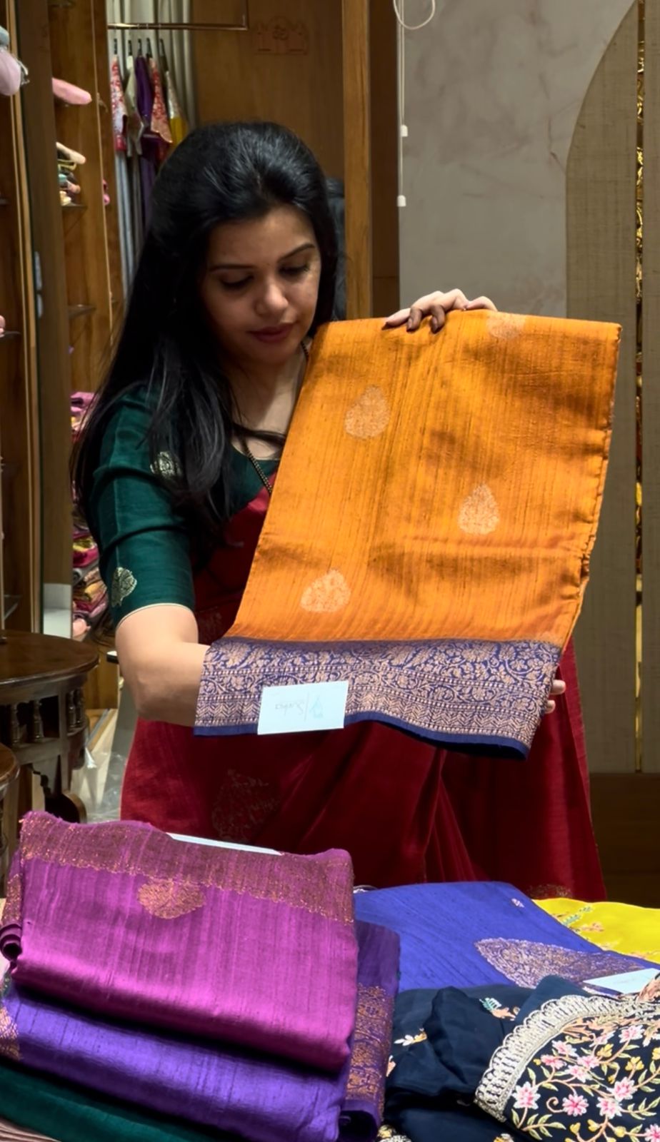 PSUV87-MUSTARD WITH BLUE