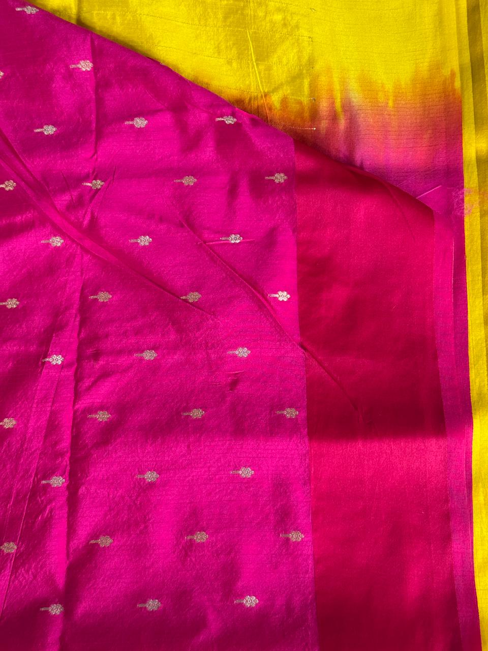 SUV3874-YELLOW WITH PINK