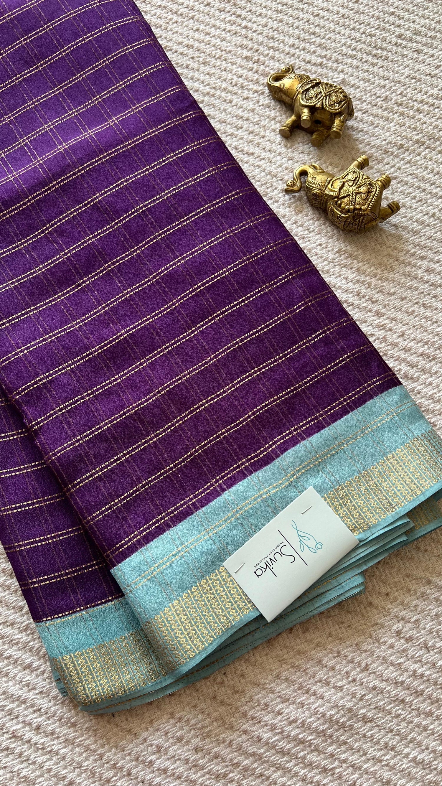 SUV3884-PURPLE WITH BLUE