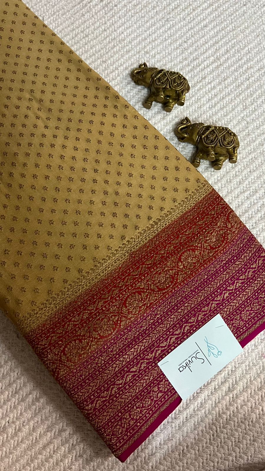 PSUV181-BEIGE WITH PINK