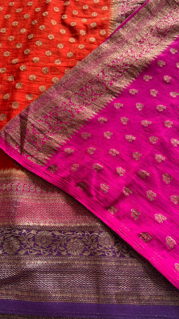 SUV3904-ORANGE WITH PURPLE