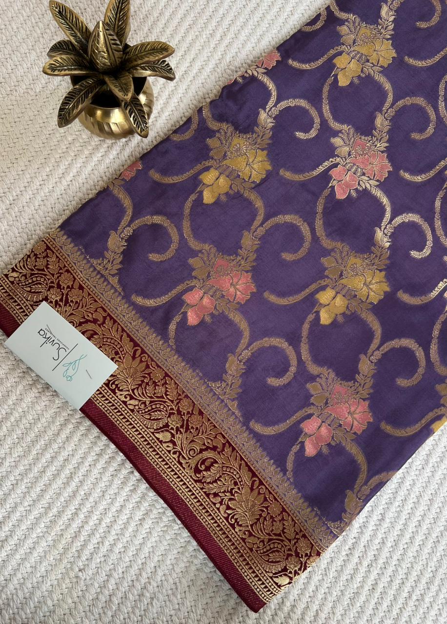 SUV3952-LAVENDER WITH WINE