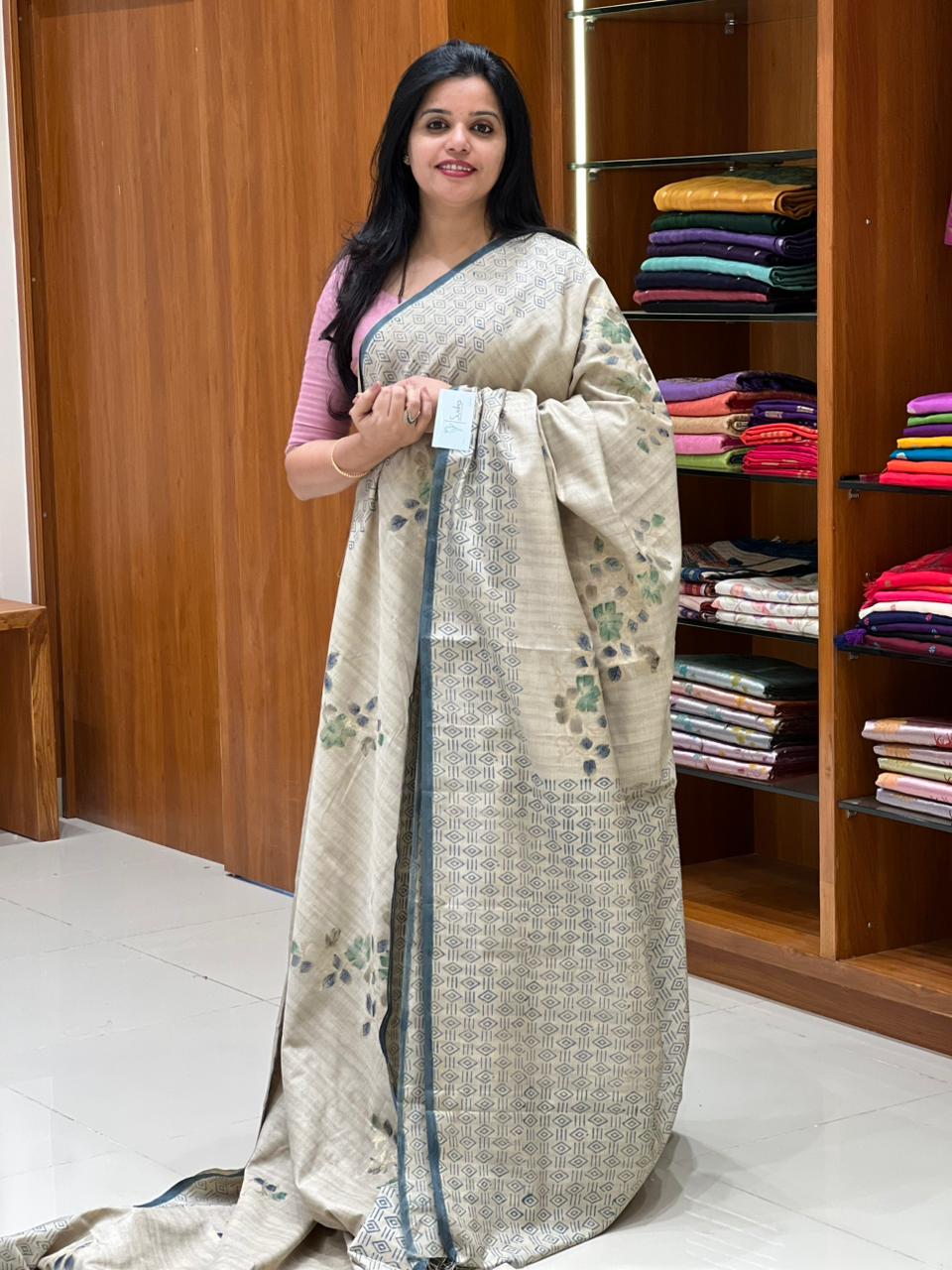 SUV3762-BEIGE WITH SKYBLUE