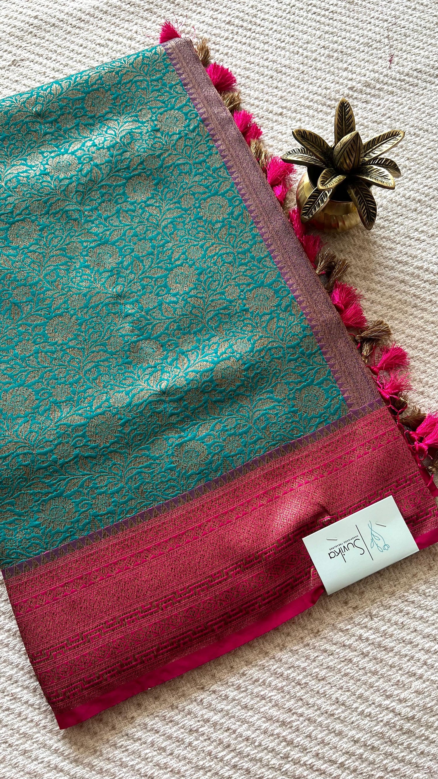 SUV3958-RAMABLUE WITH PINK