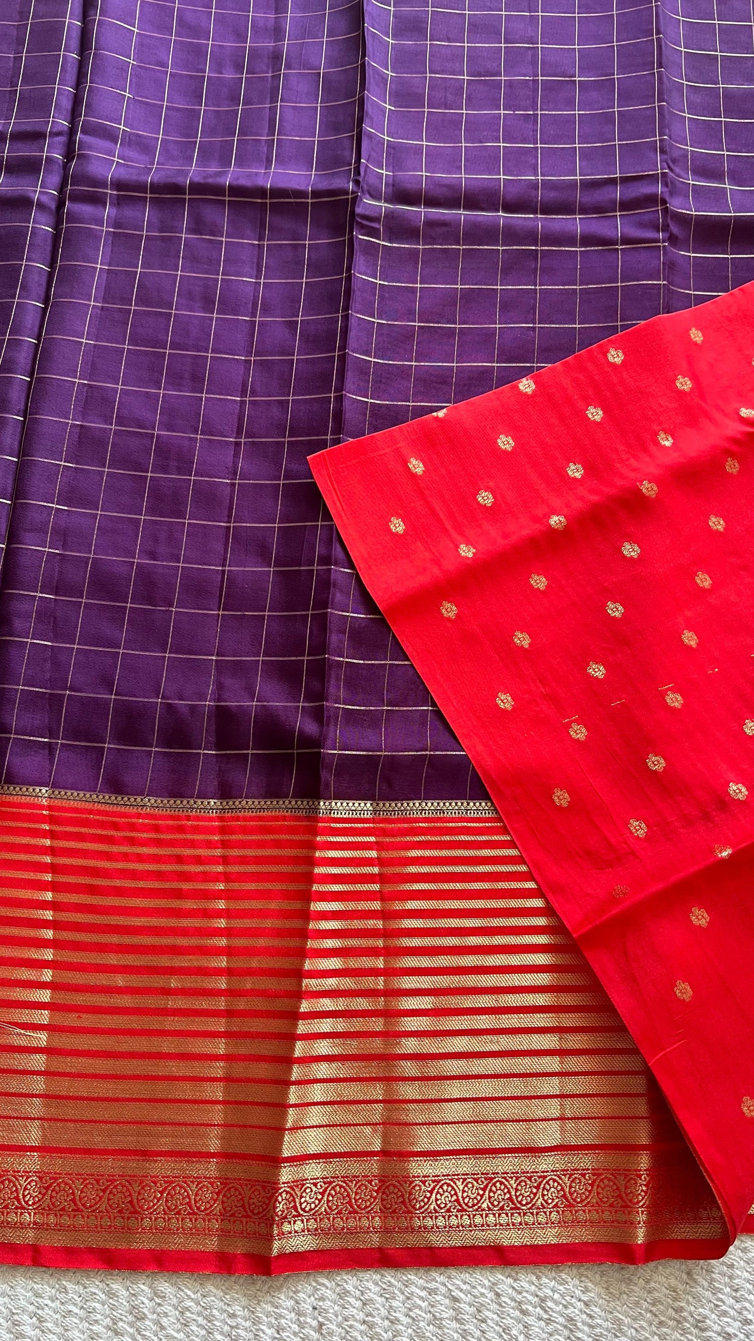 SUV4006-PURPLE WITH RED