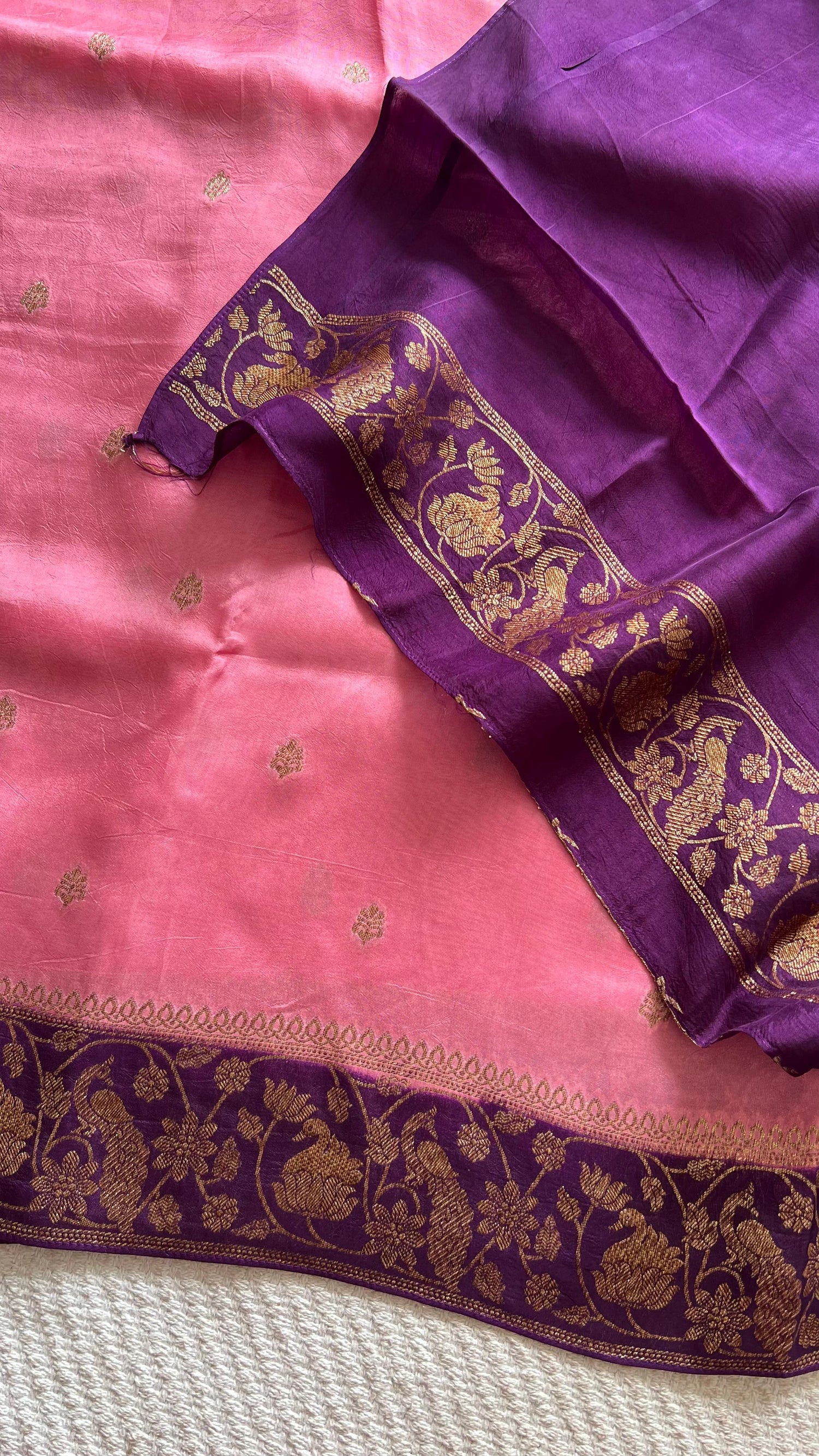 SUV4042-BABYPINK WITH PURPLE