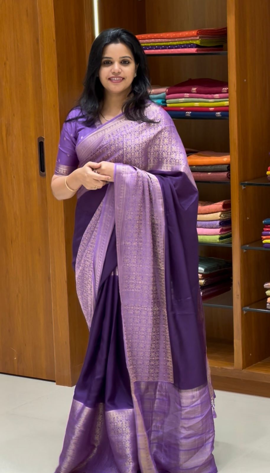 SUV3595 - PURPLE WITH LAVENDER(DISPATCH TIME WITHIN 30DYS)