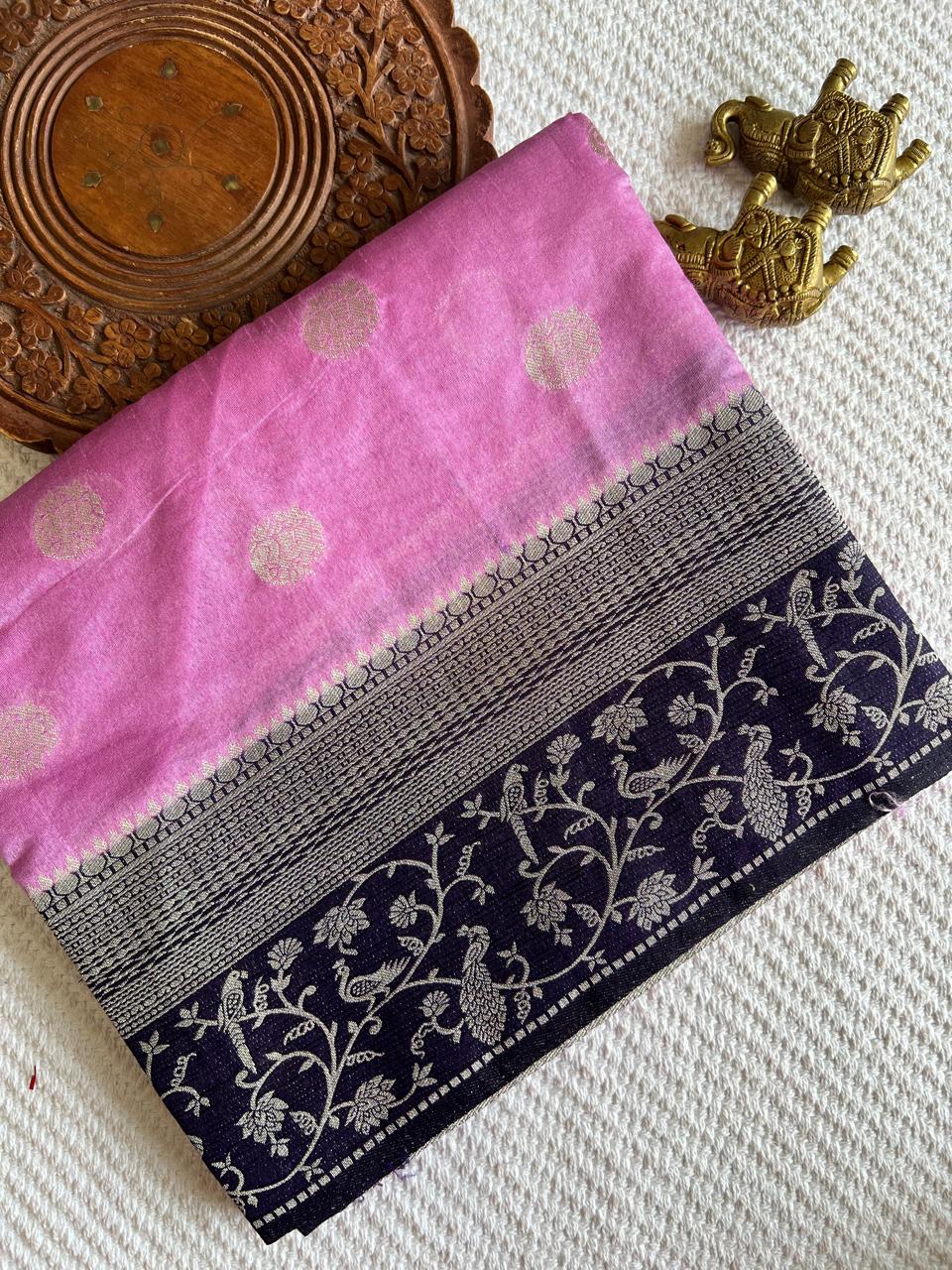 SUV3794-ONIONPINK WITH NAVYBLUE