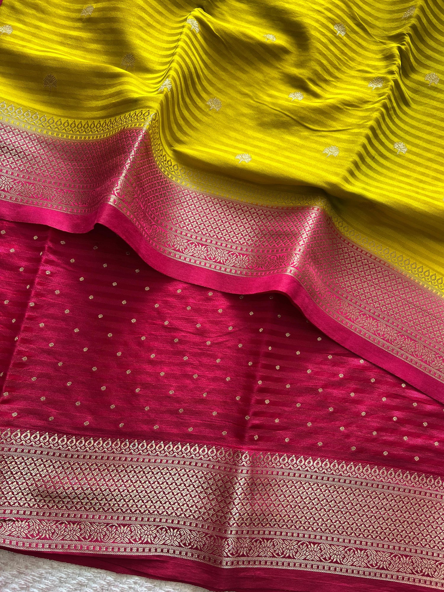 SUV3856-YELLOW WITH PINK