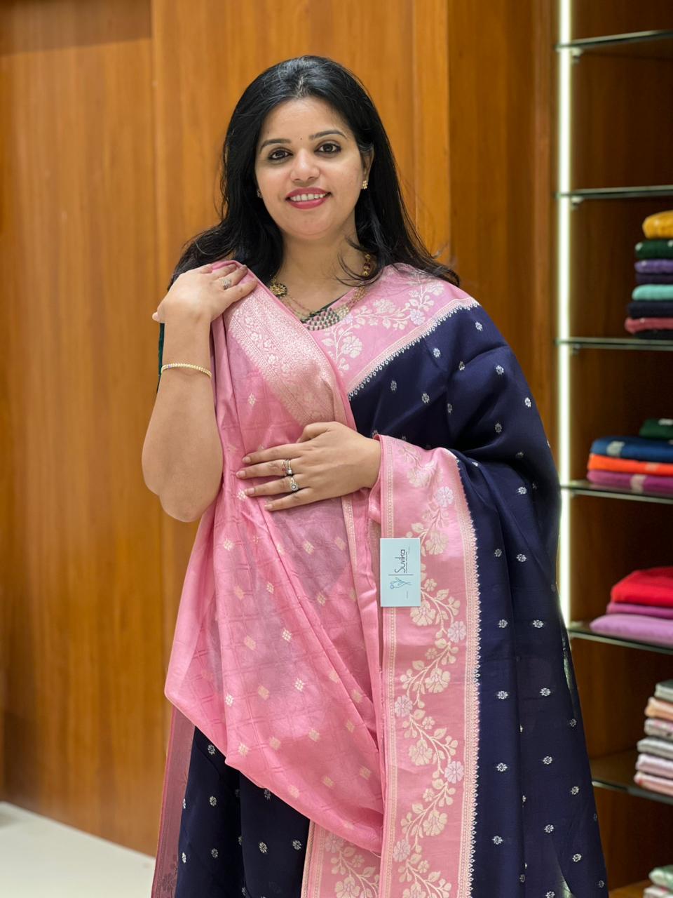 SUV3821- VIOLET WITH BABYPINK