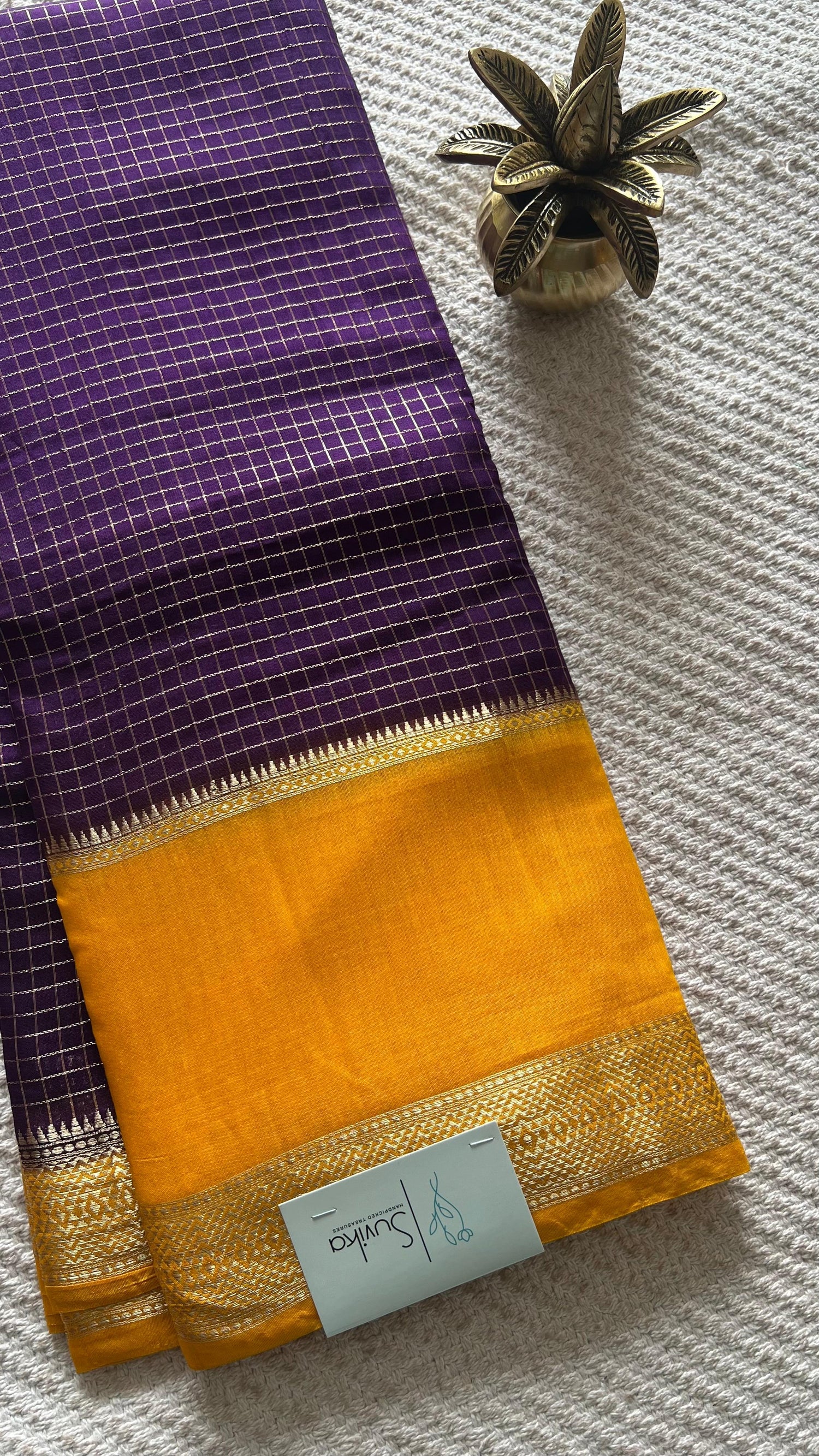 SUV3854-PURPLE WITH YELLOW