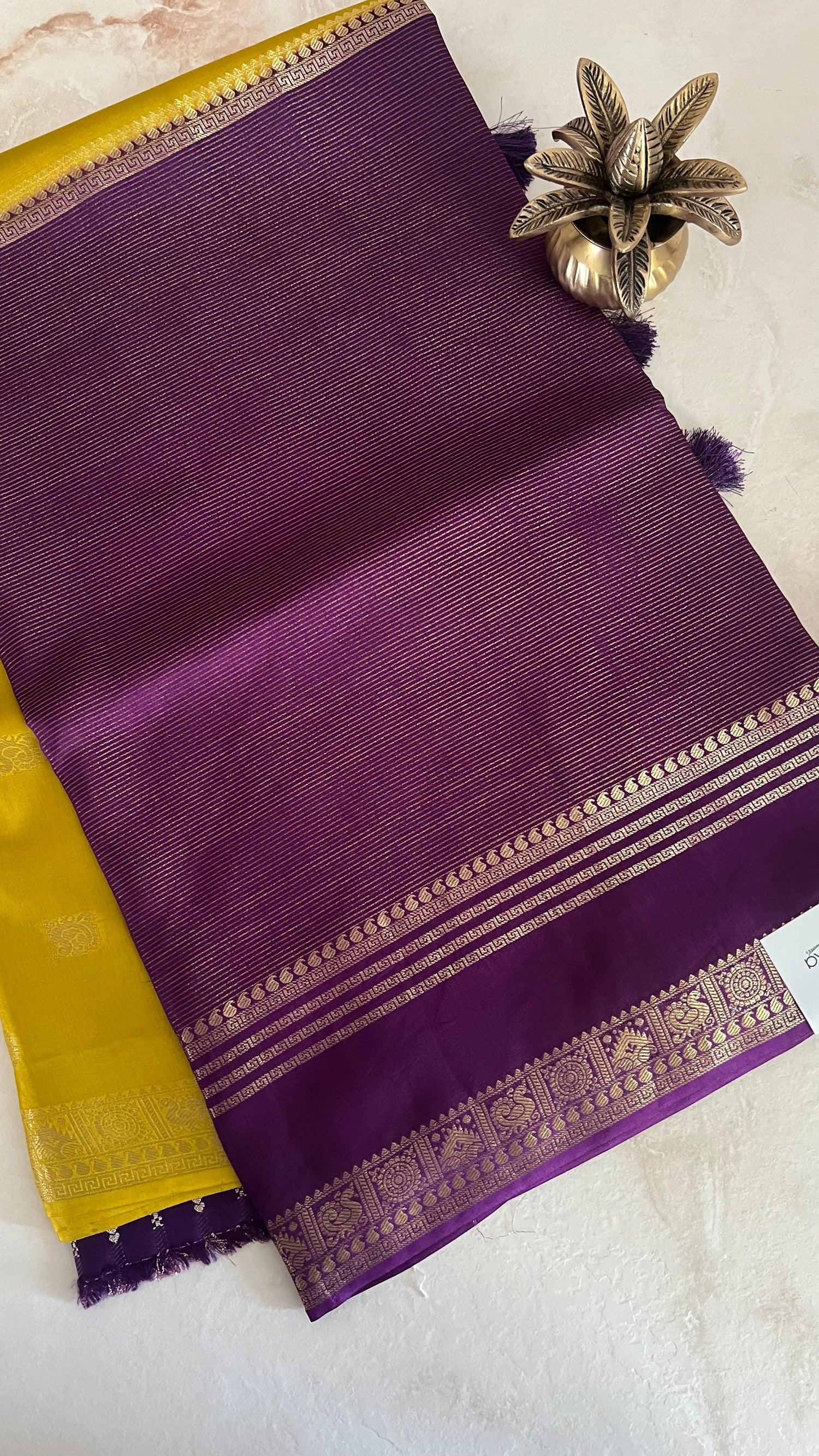 SUV3621- MINTYELLOW WITH PURPLE