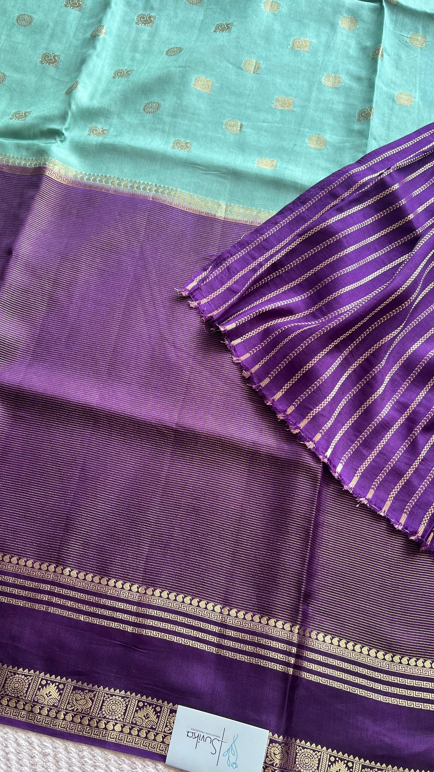 SUV3621- RAMABLUE WITH PURPLE